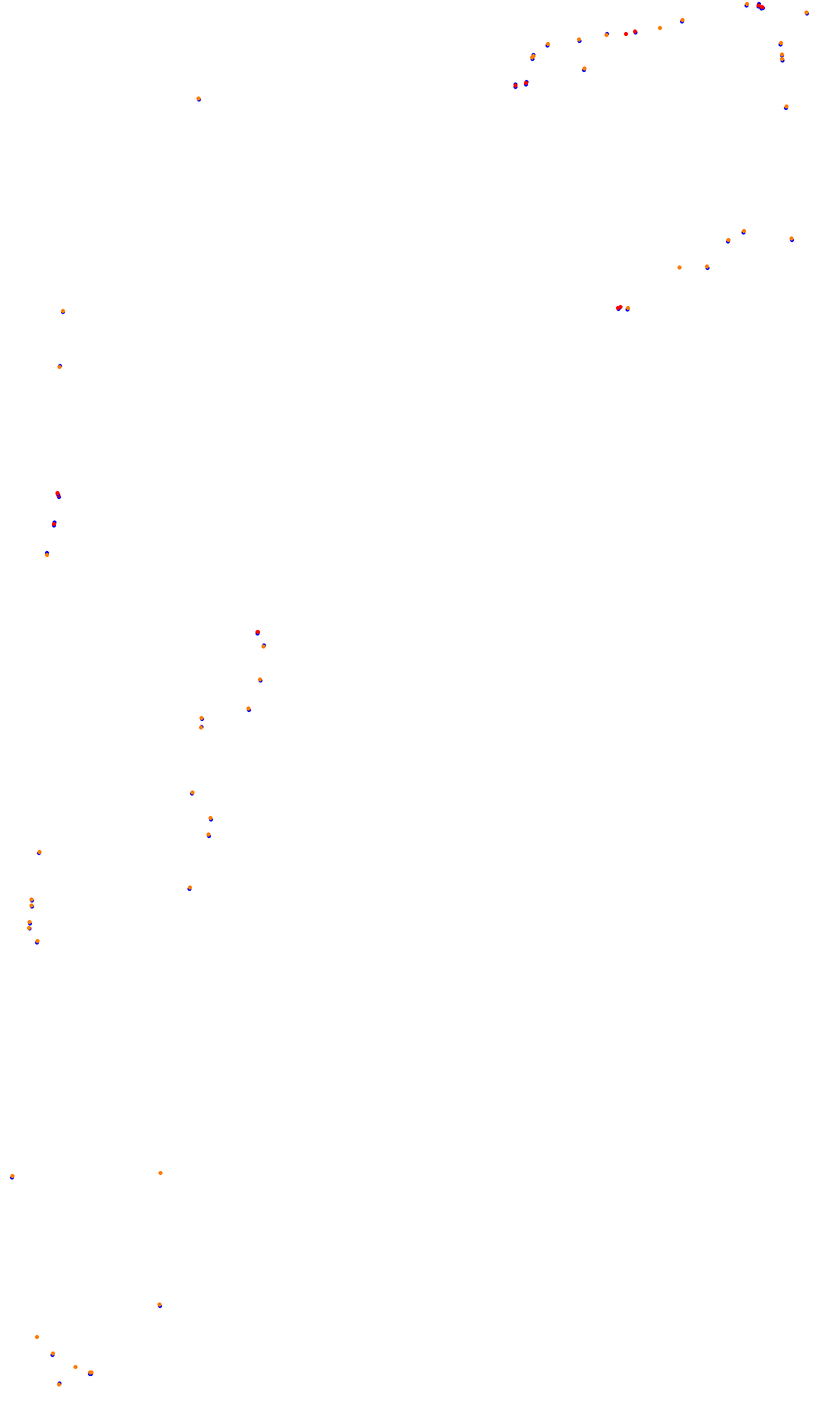 Monza collisions