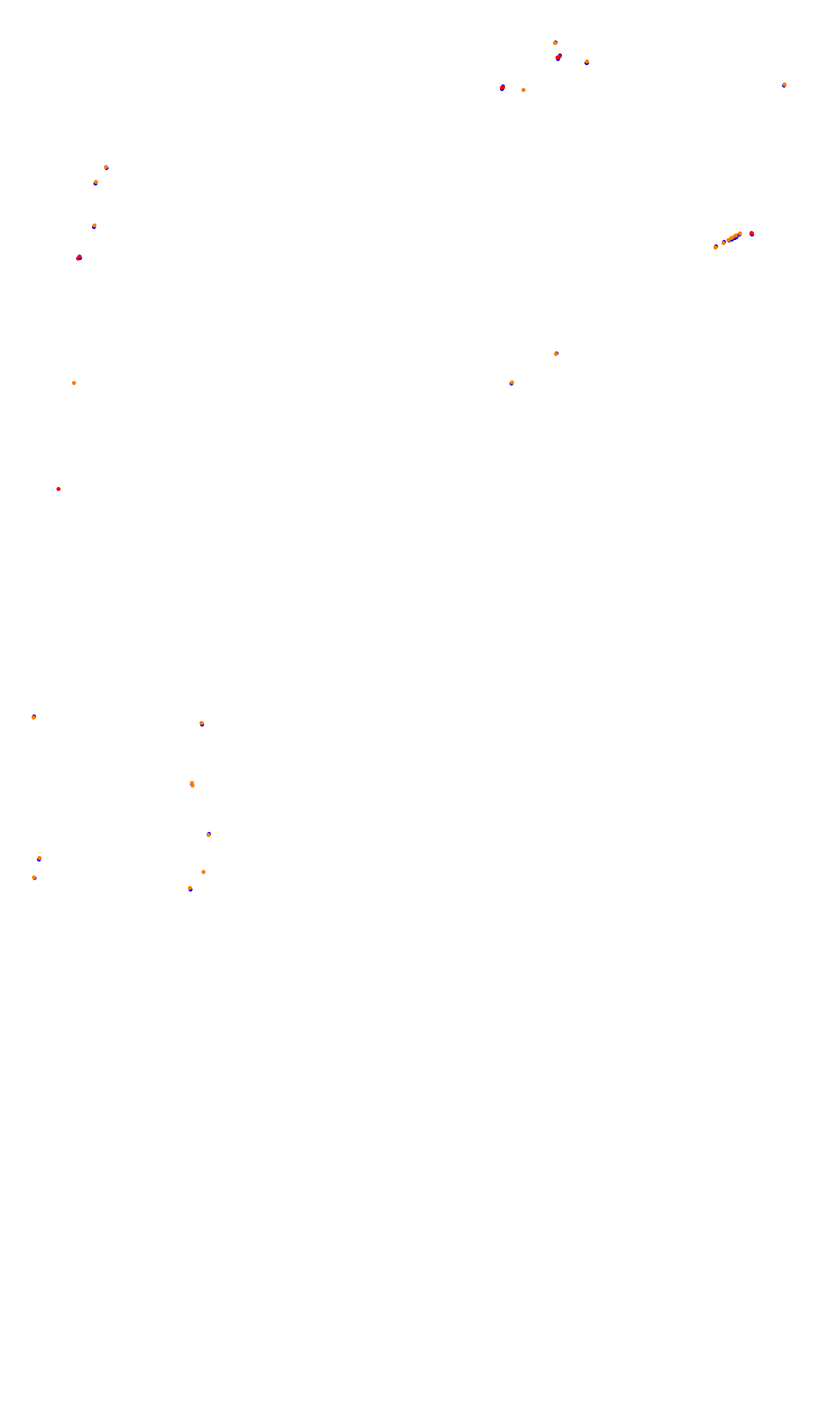 Monza collisions