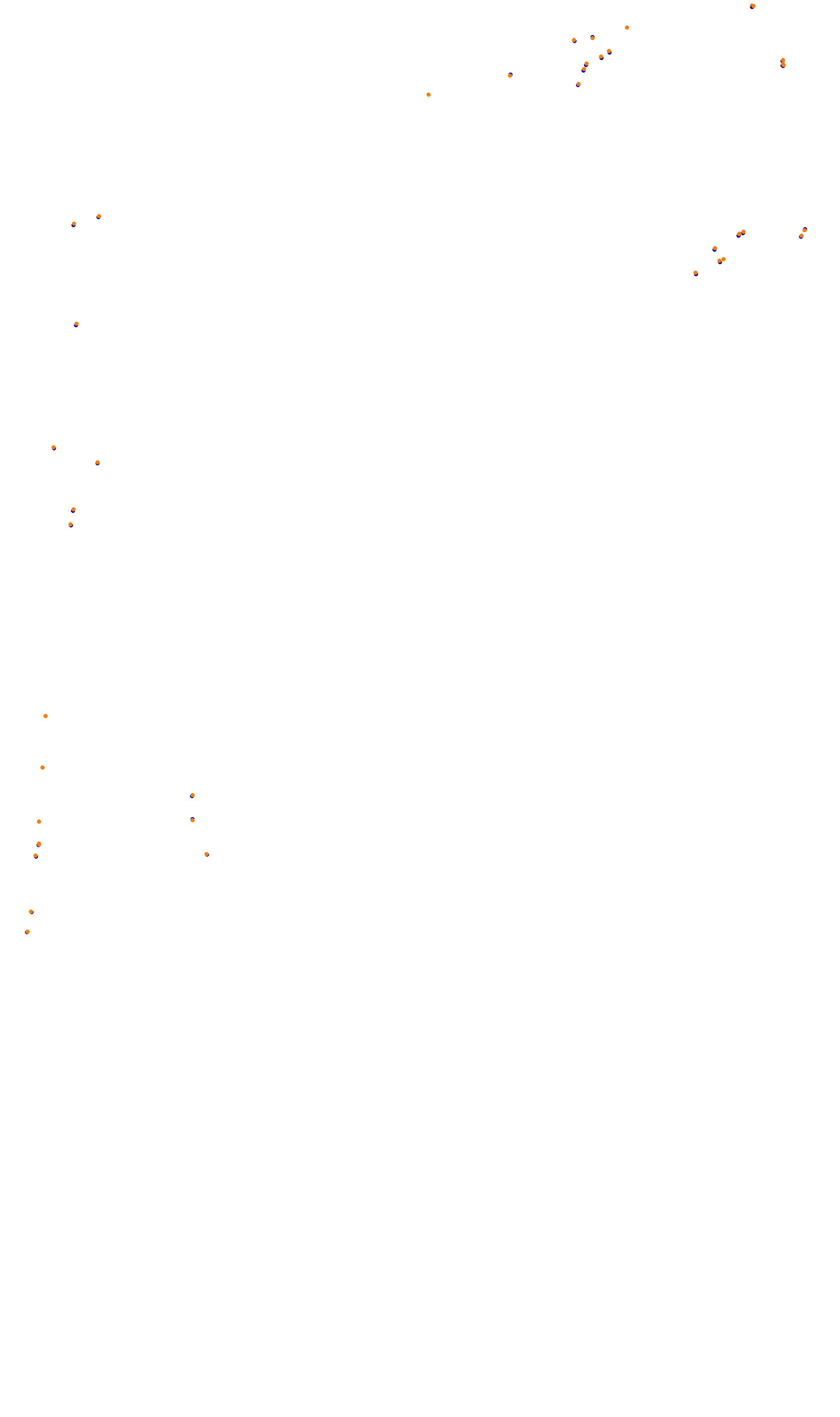 Monza collisions