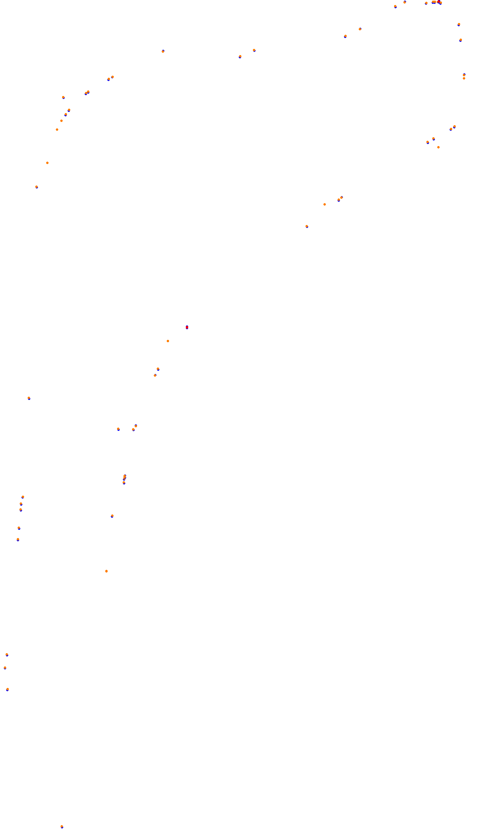 Monza collisions