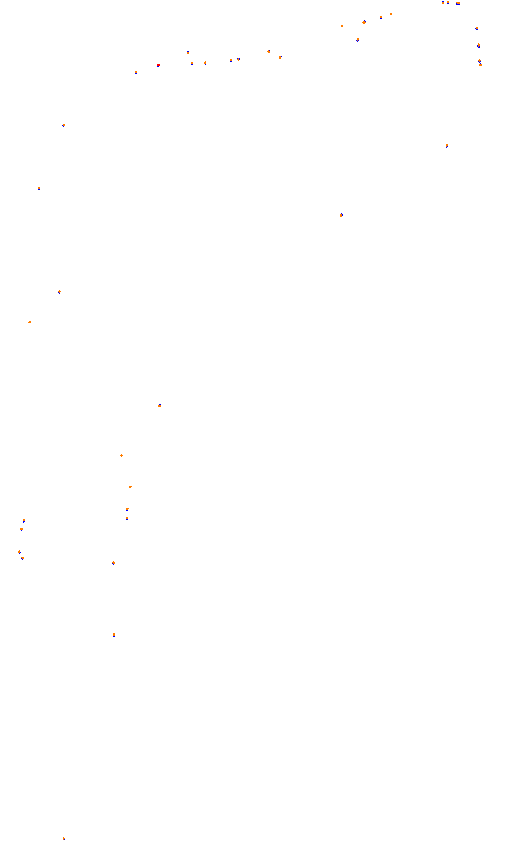 Monza collisions