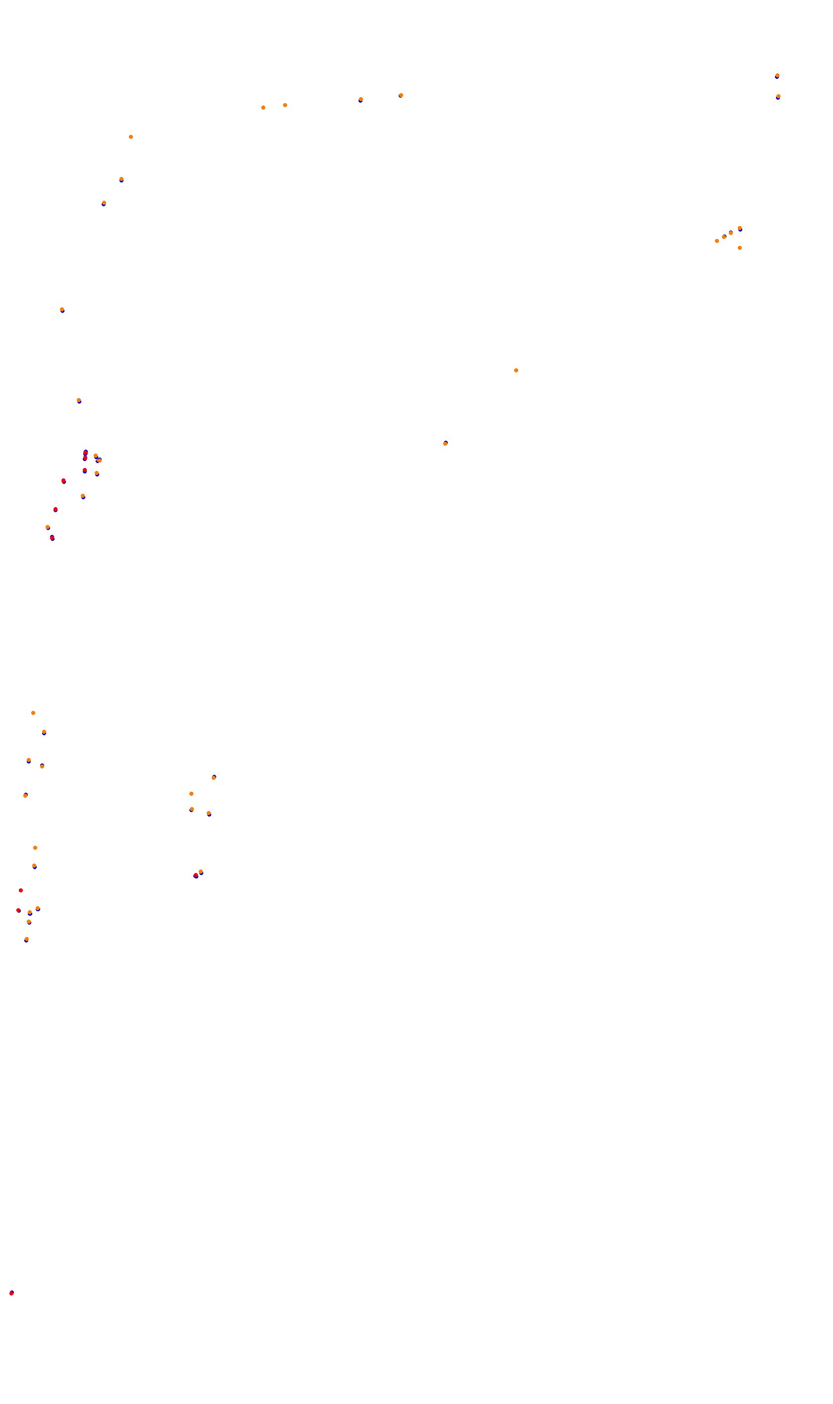 Monza collisions