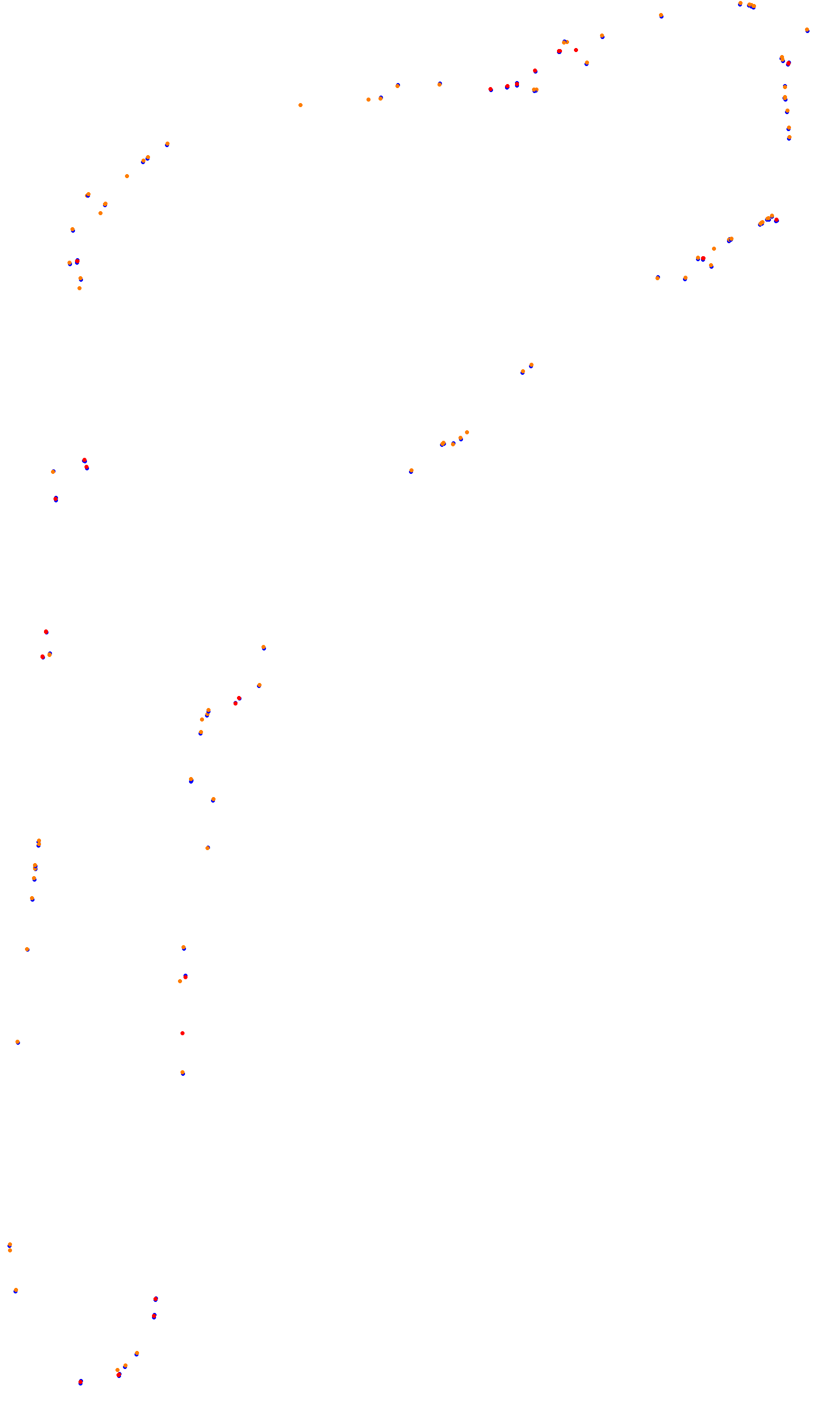 Monza collisions