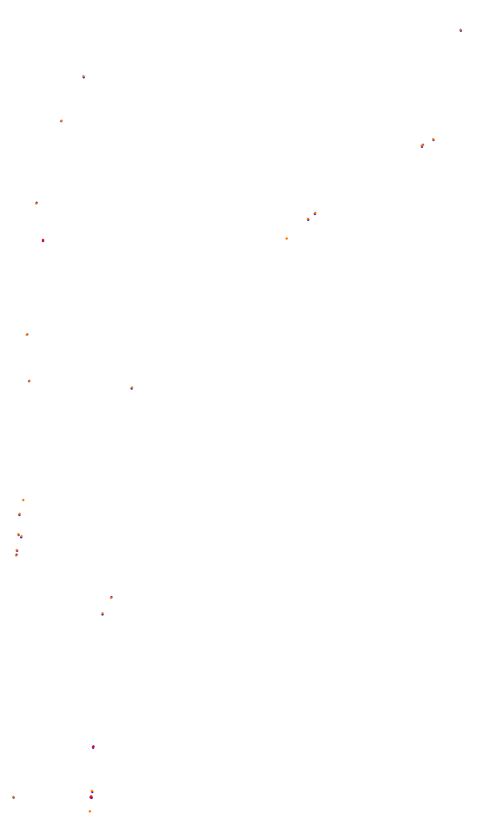 Monza collisions