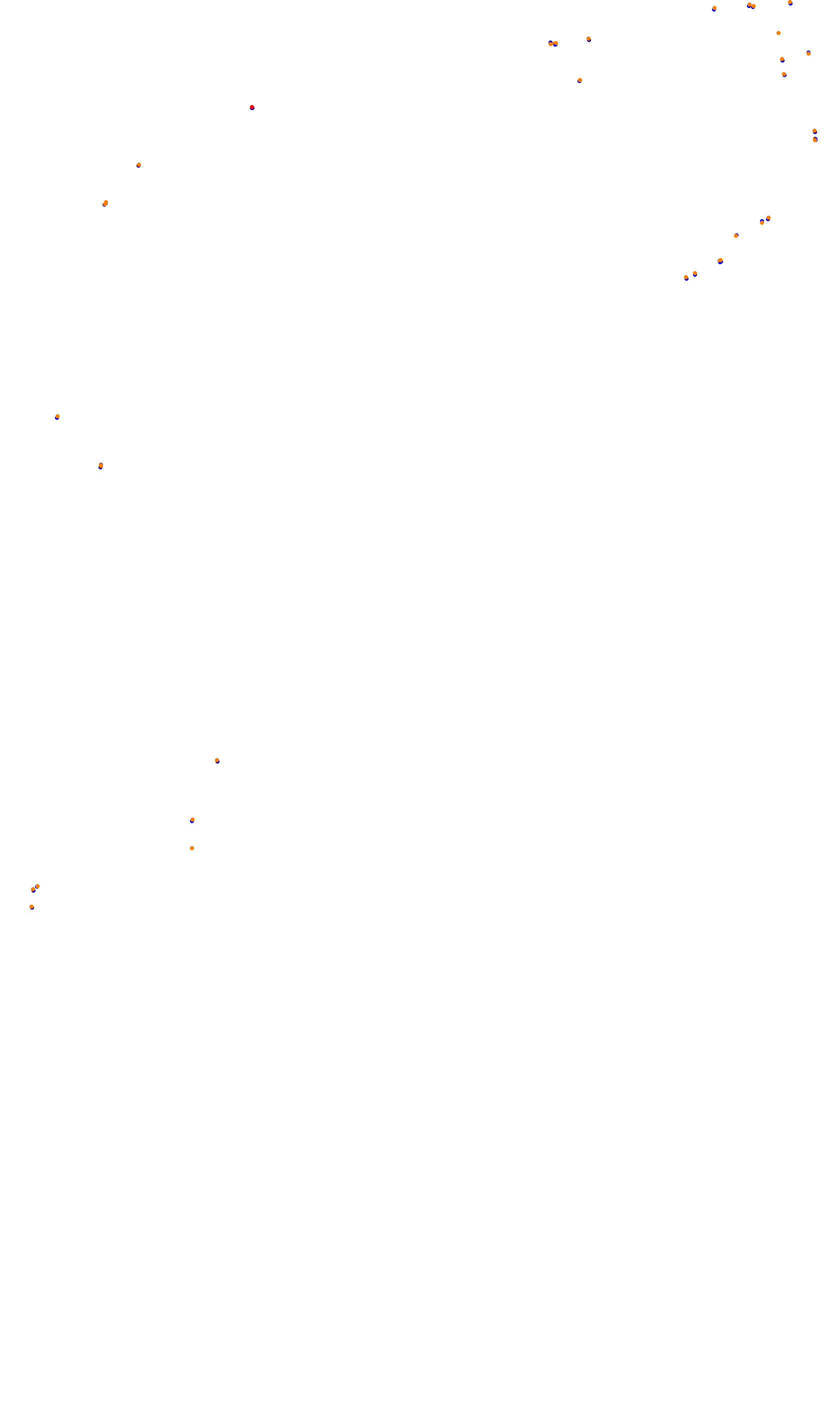 Monza collisions