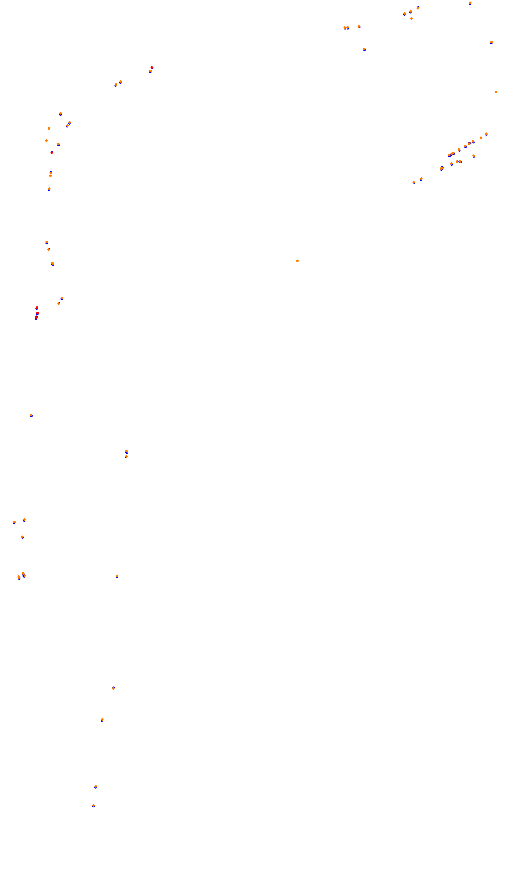 Monza collisions