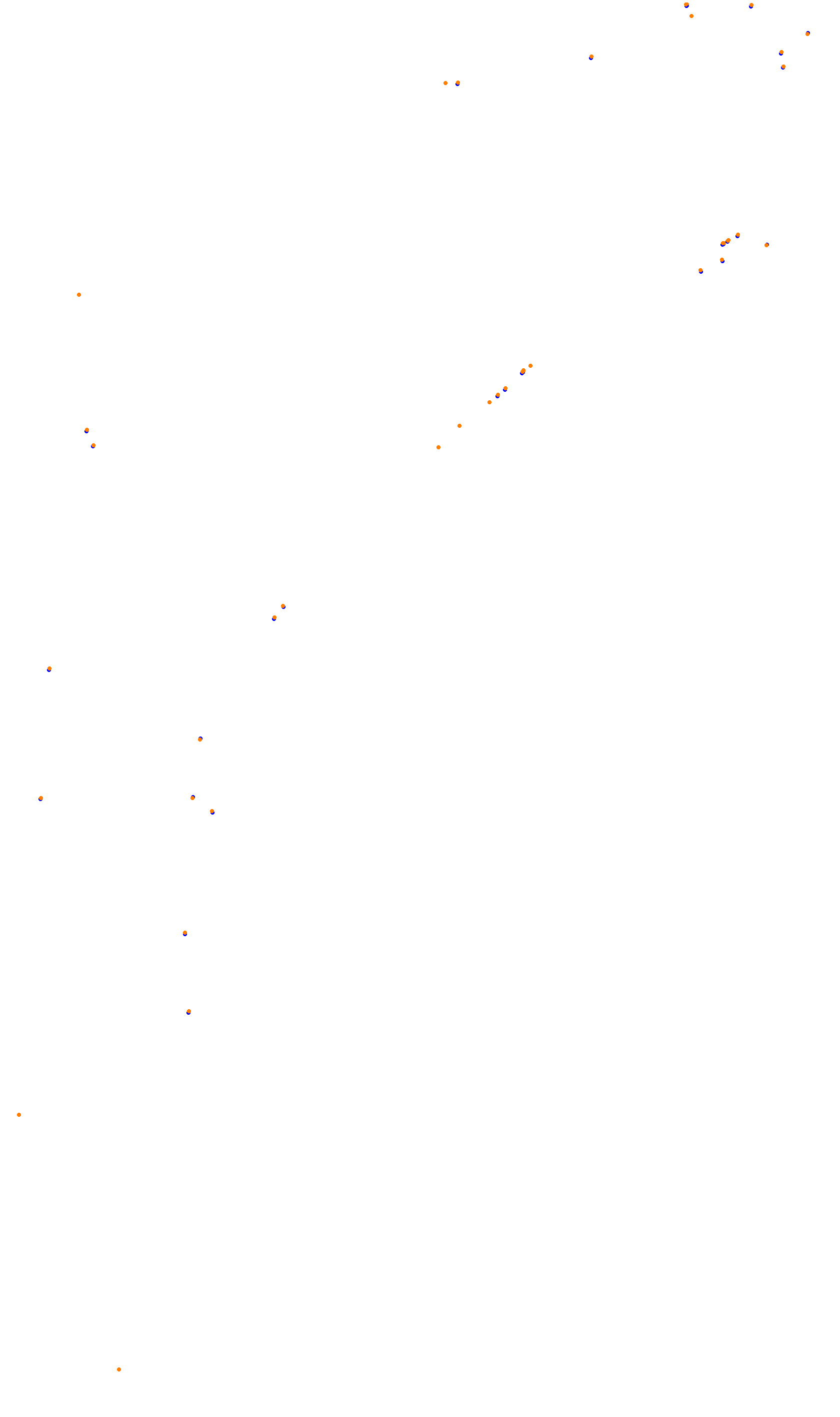 Monza collisions