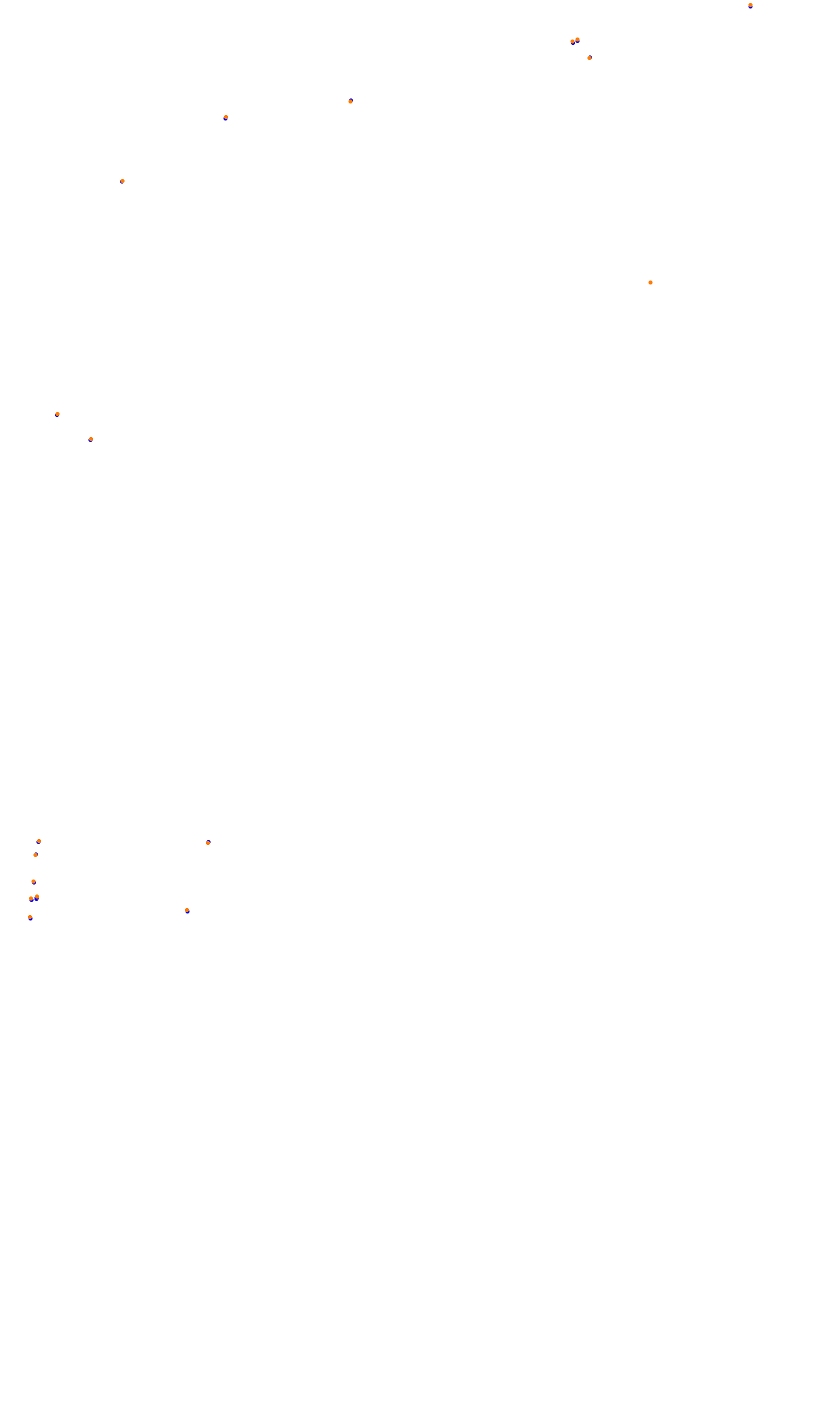 Monza collisions