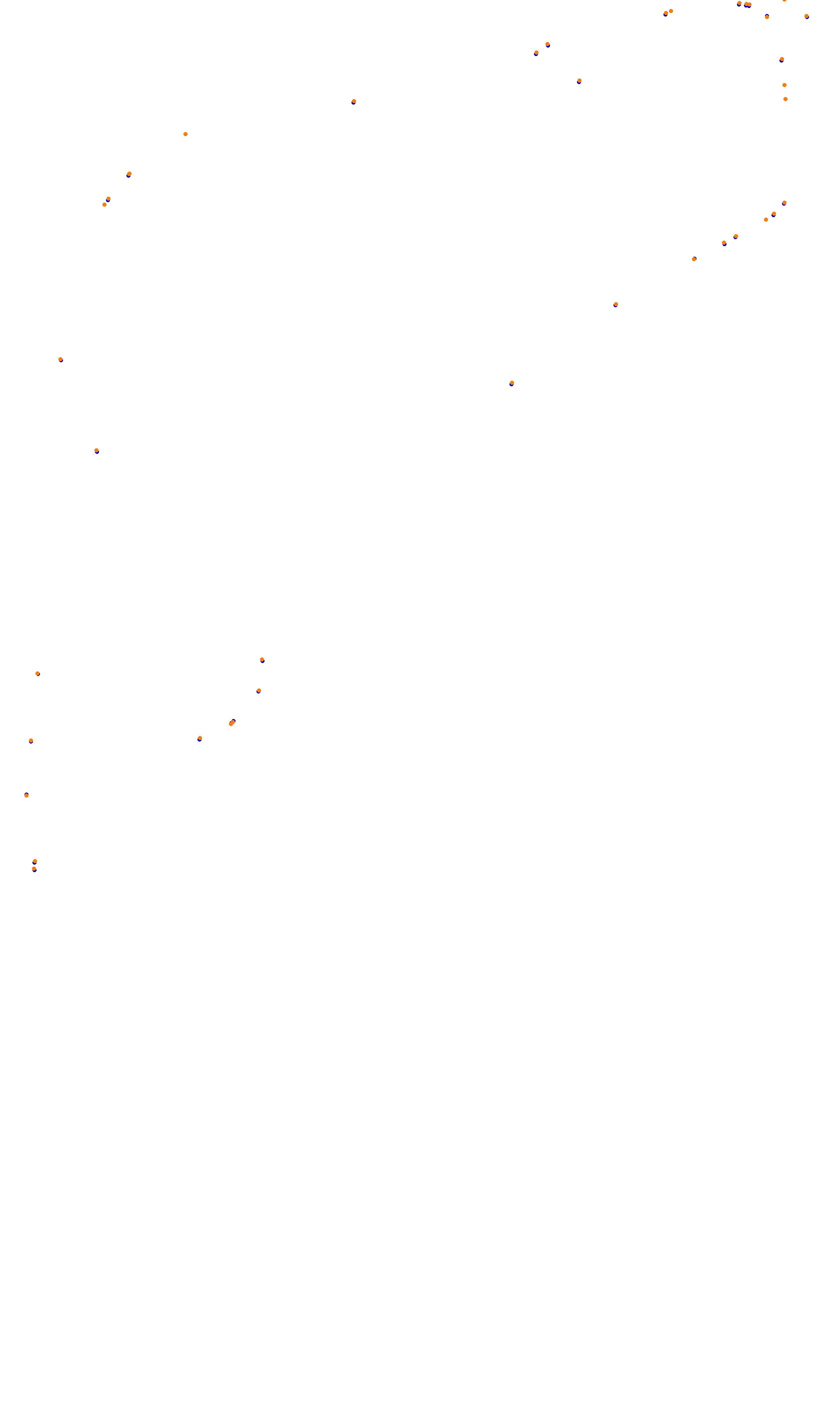 Monza collisions