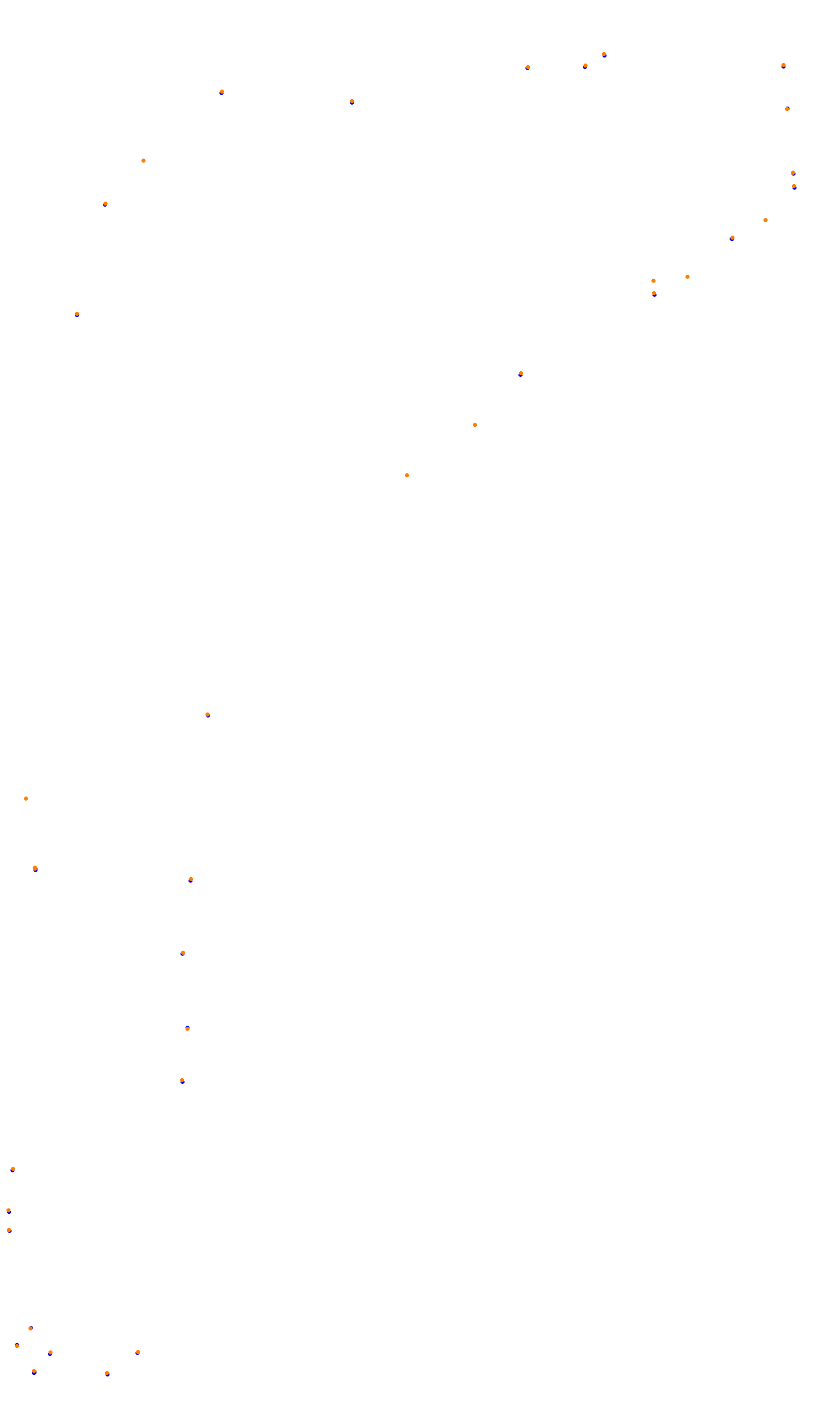 Monza collisions