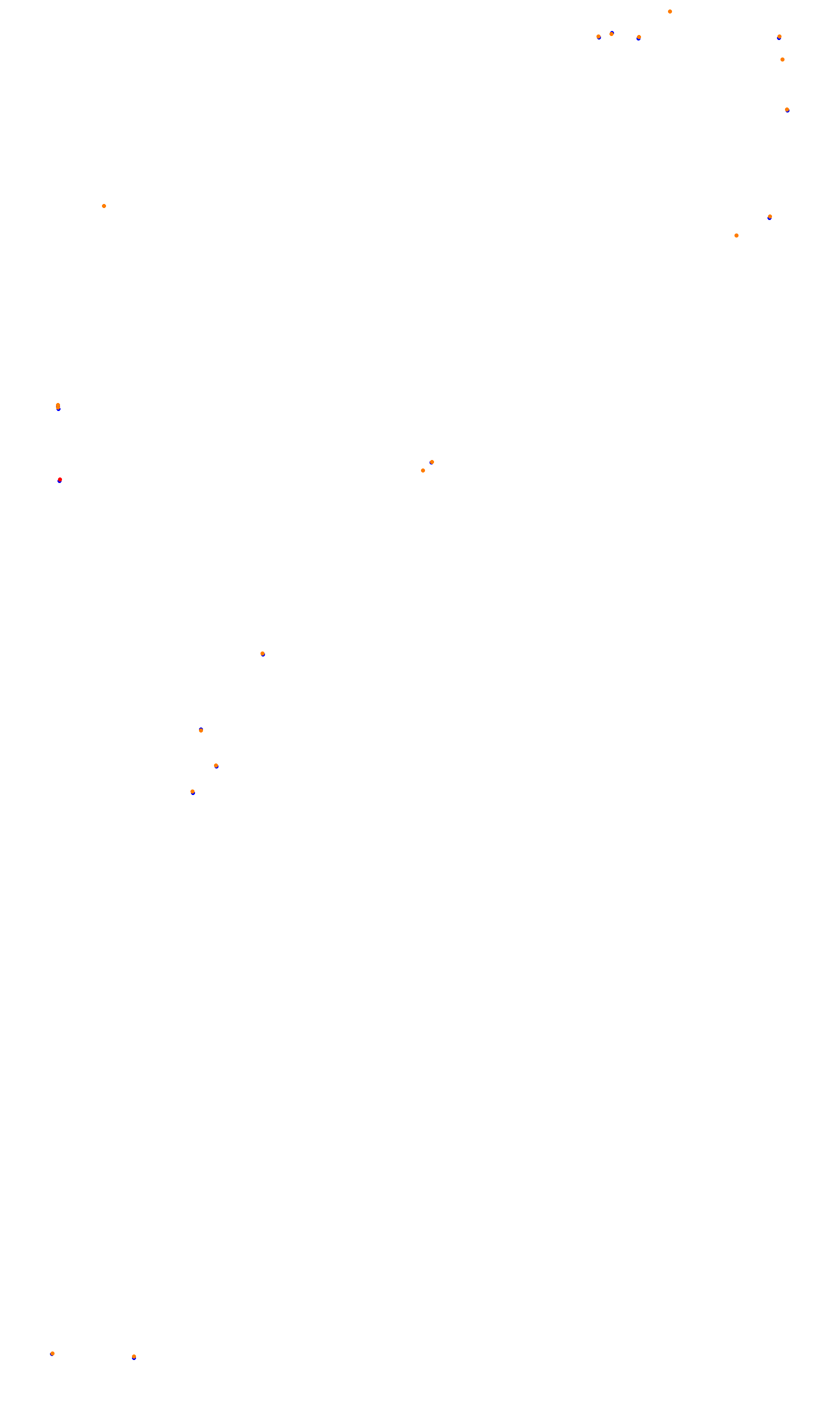 Monza collisions