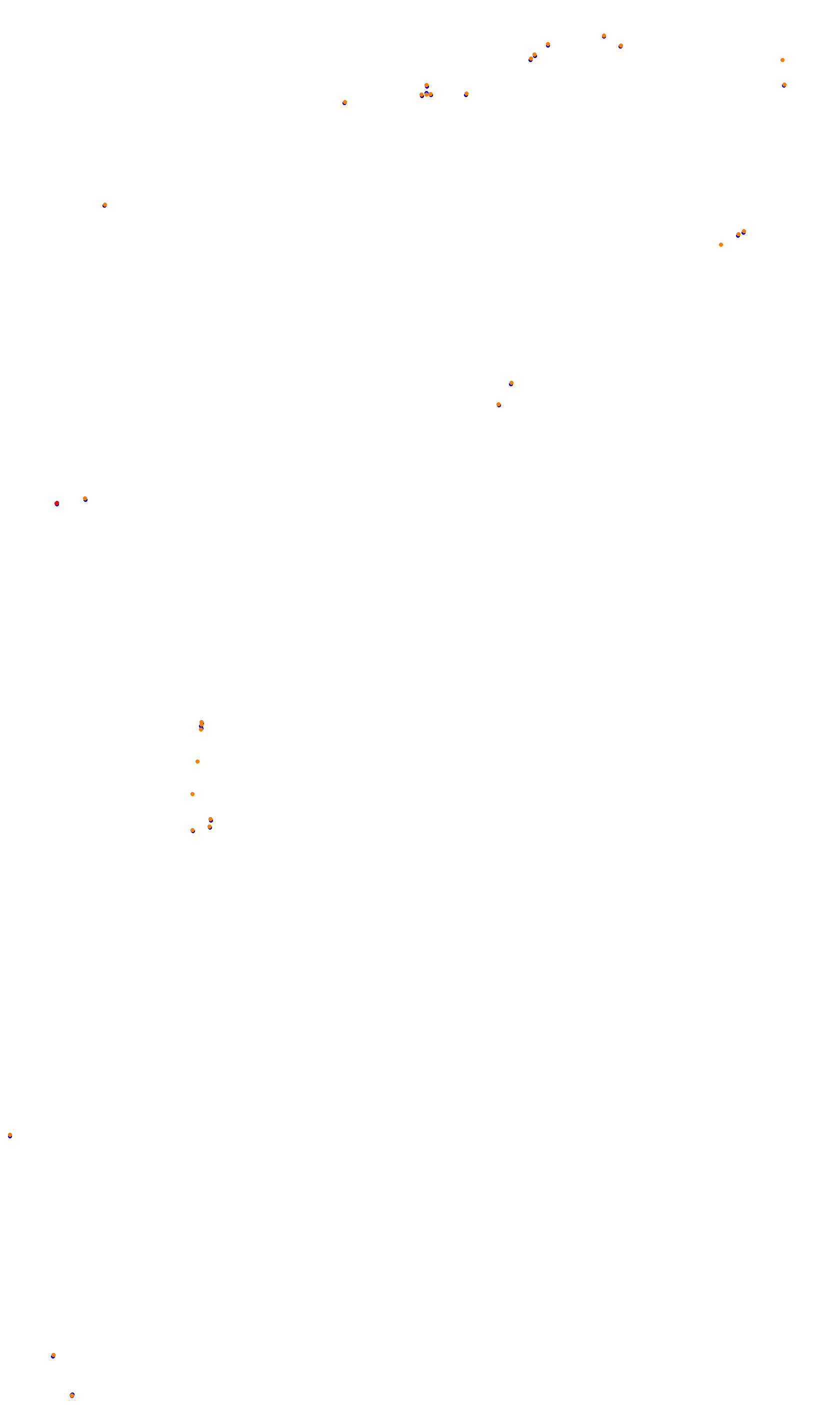 Monza collisions