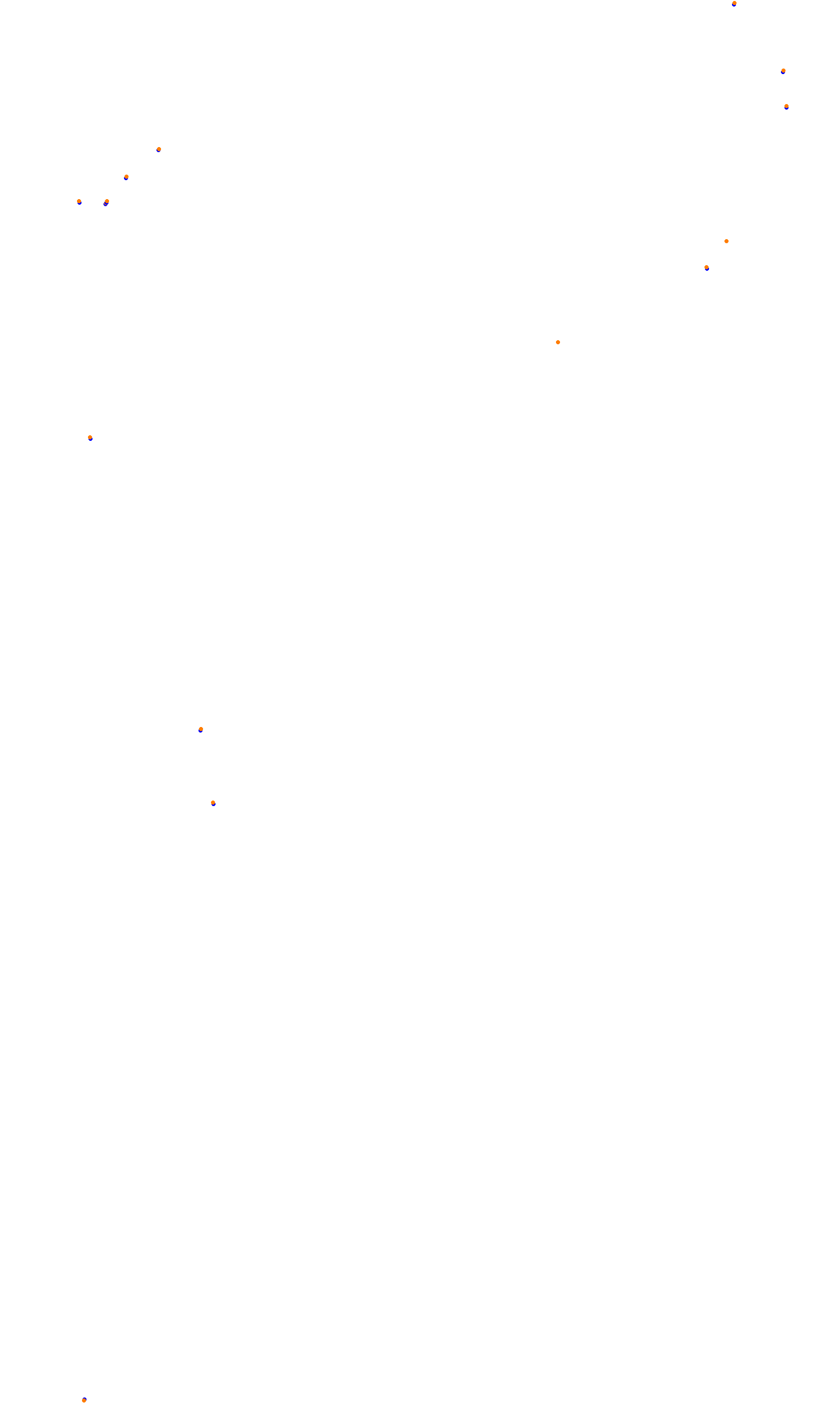 Monza collisions