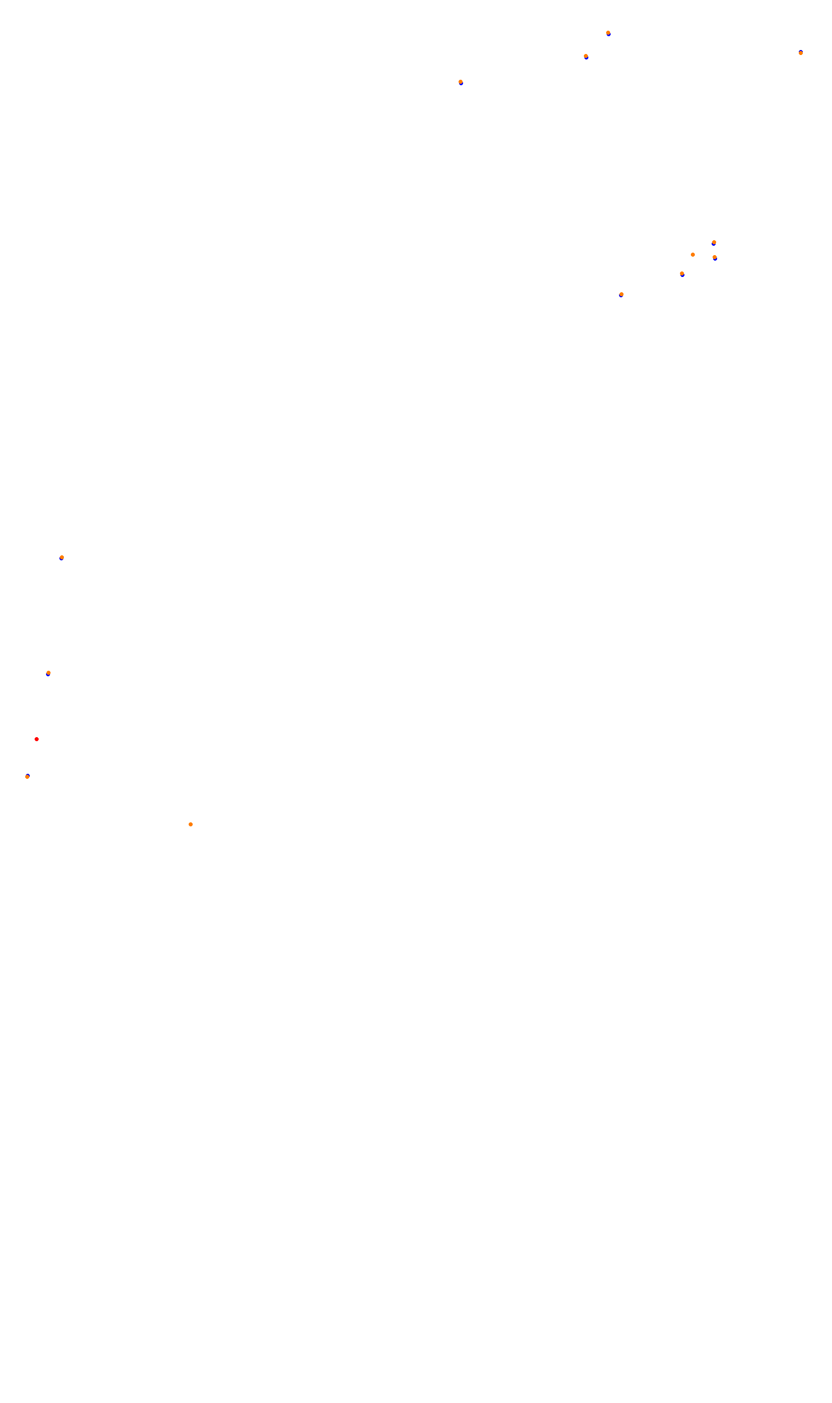 Monza collisions