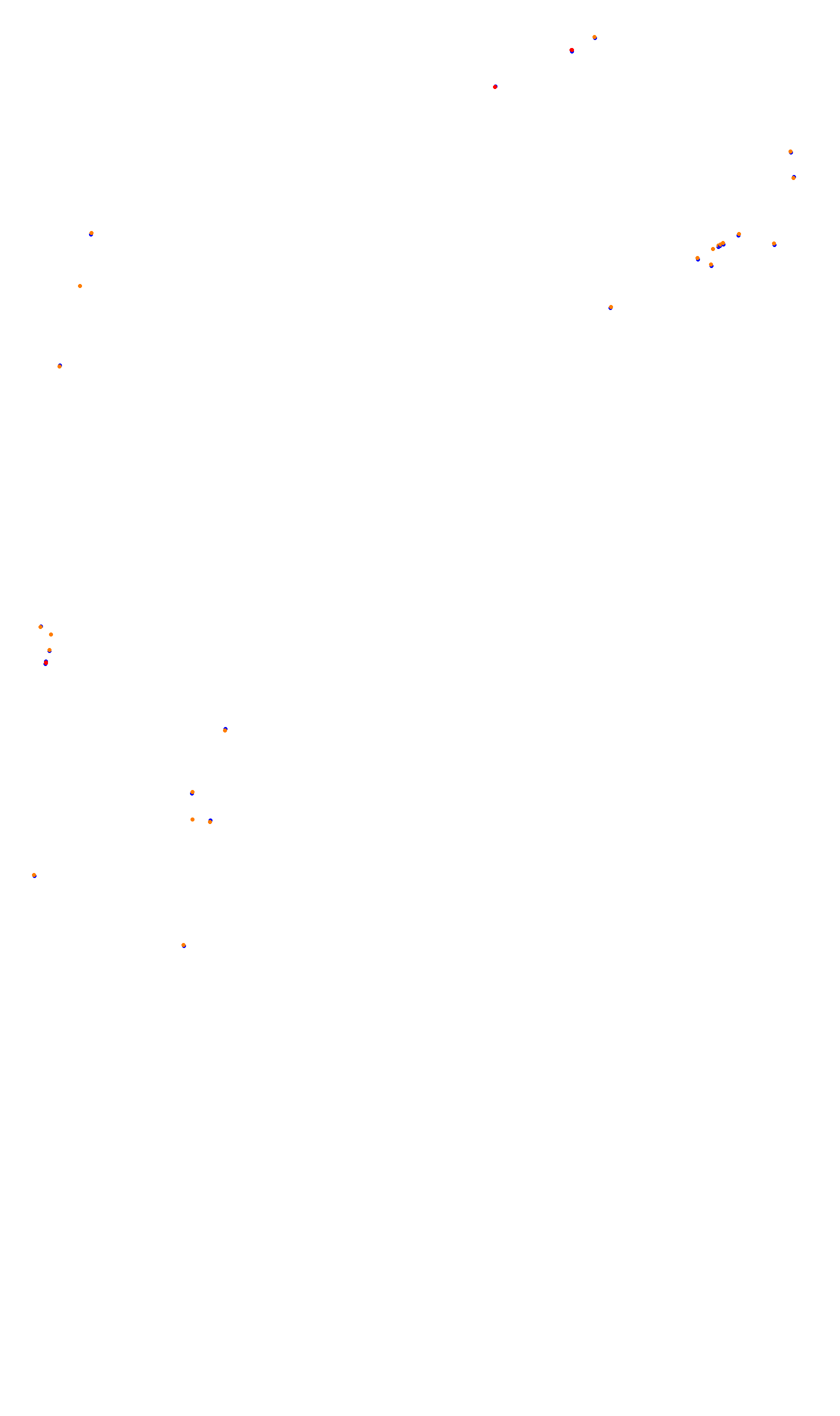 Monza collisions