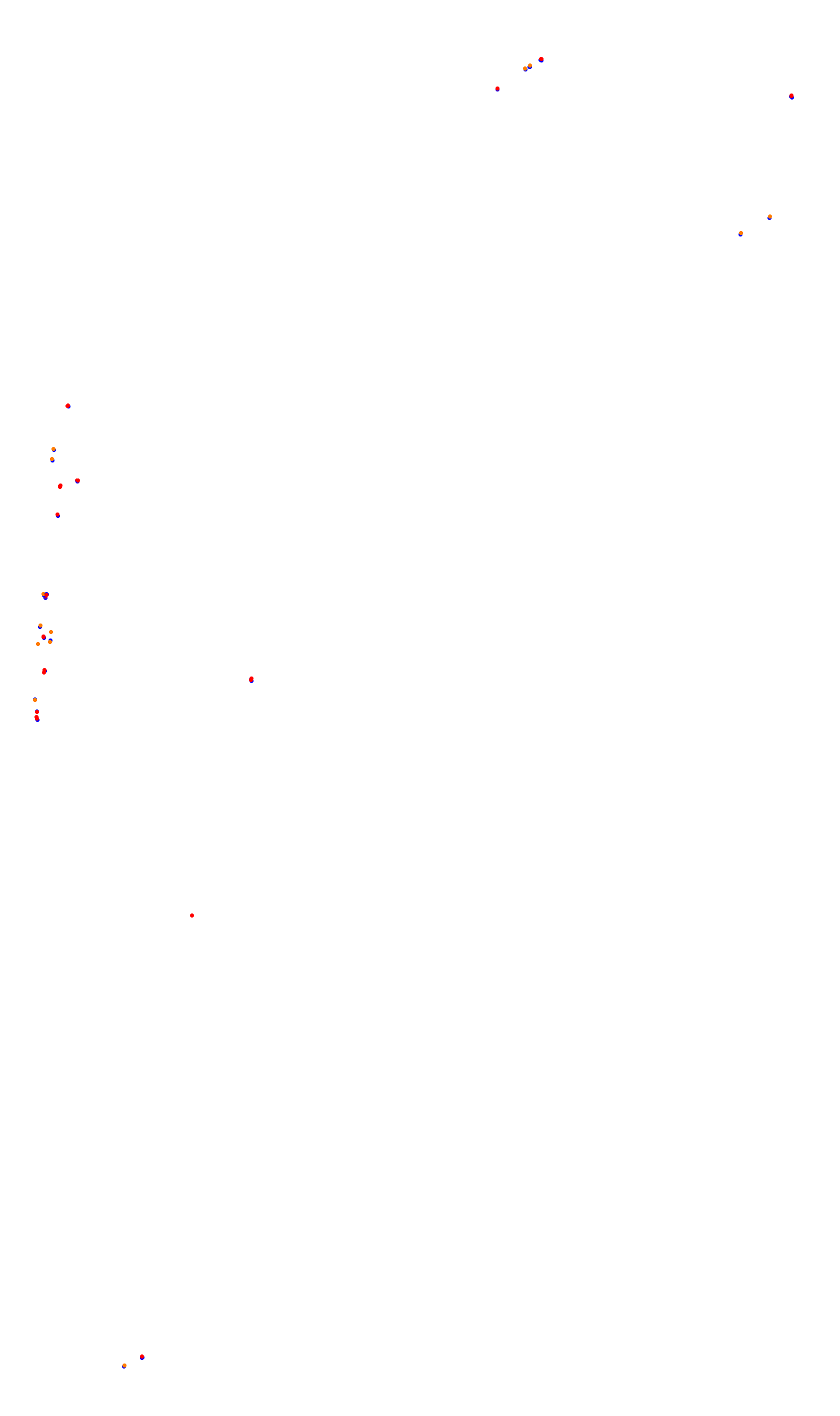 Monza collisions