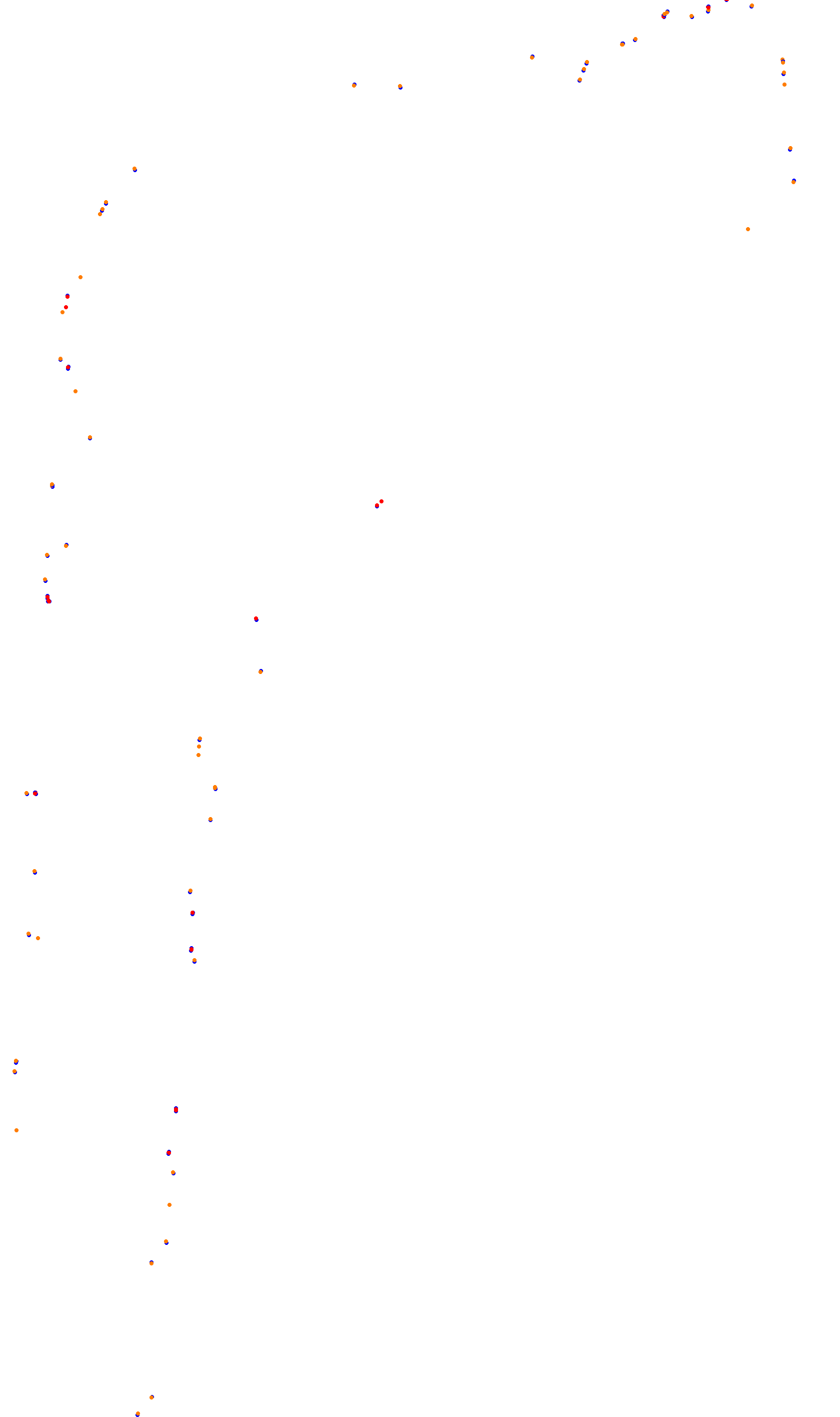 Monza collisions