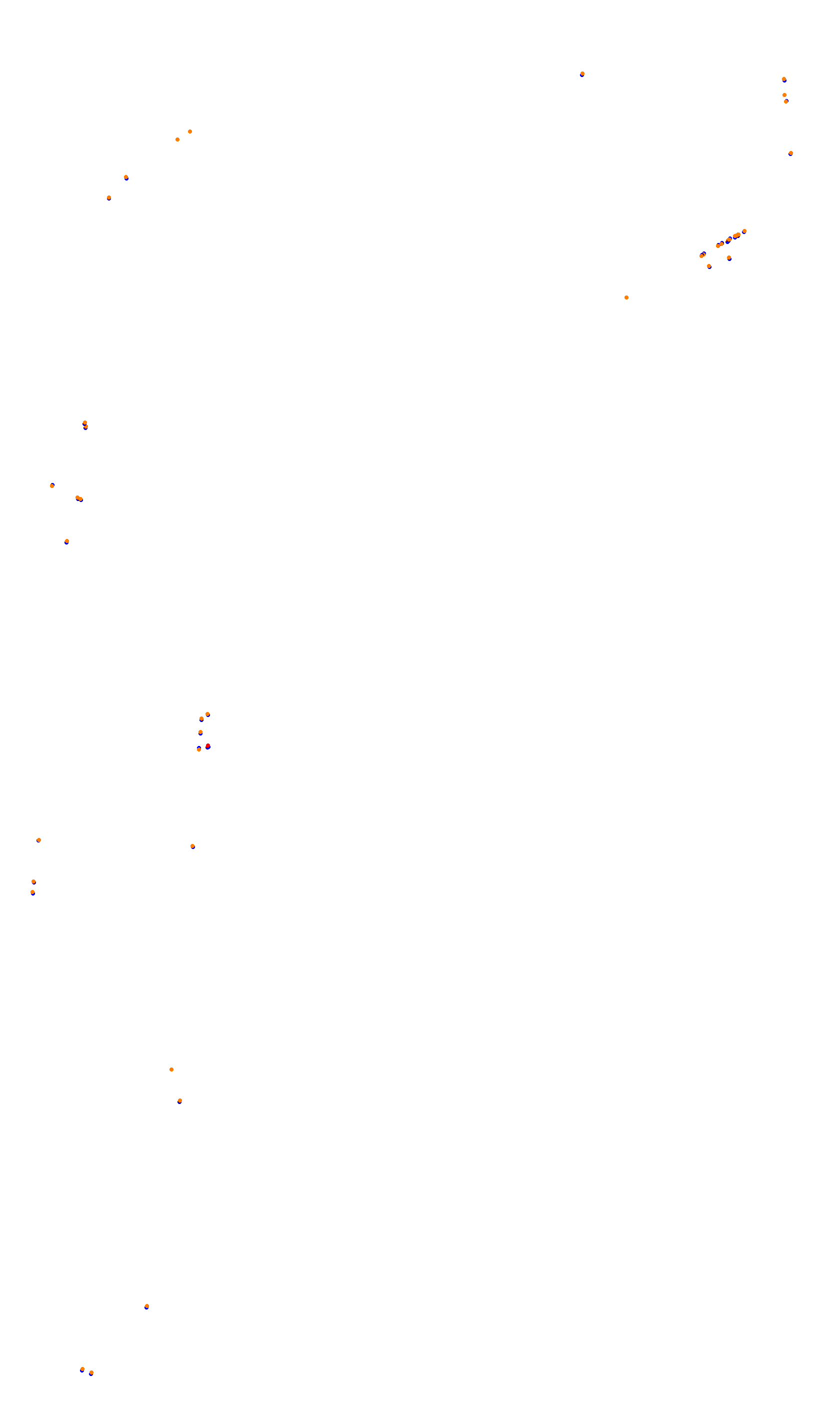 Monza collisions