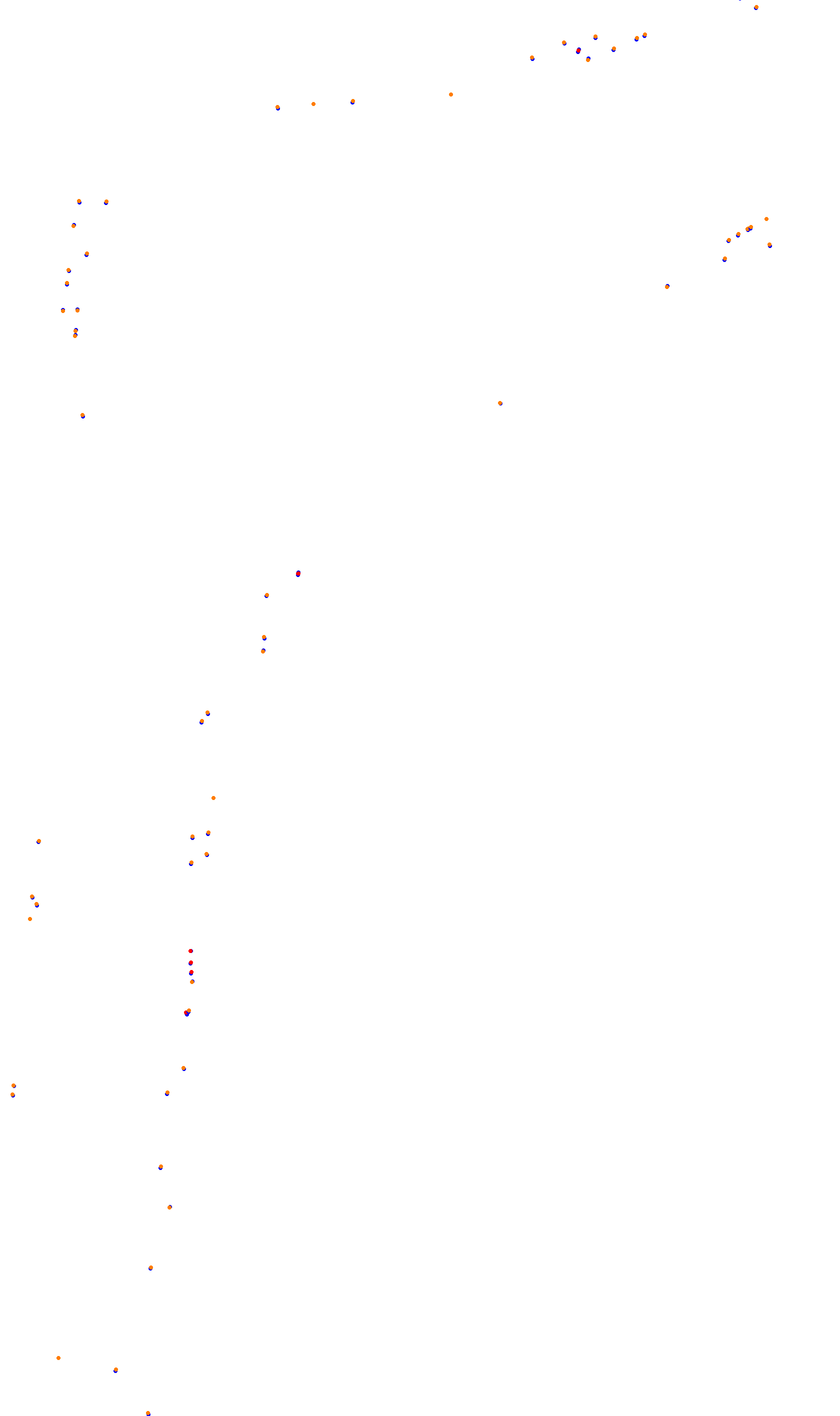 Monza collisions