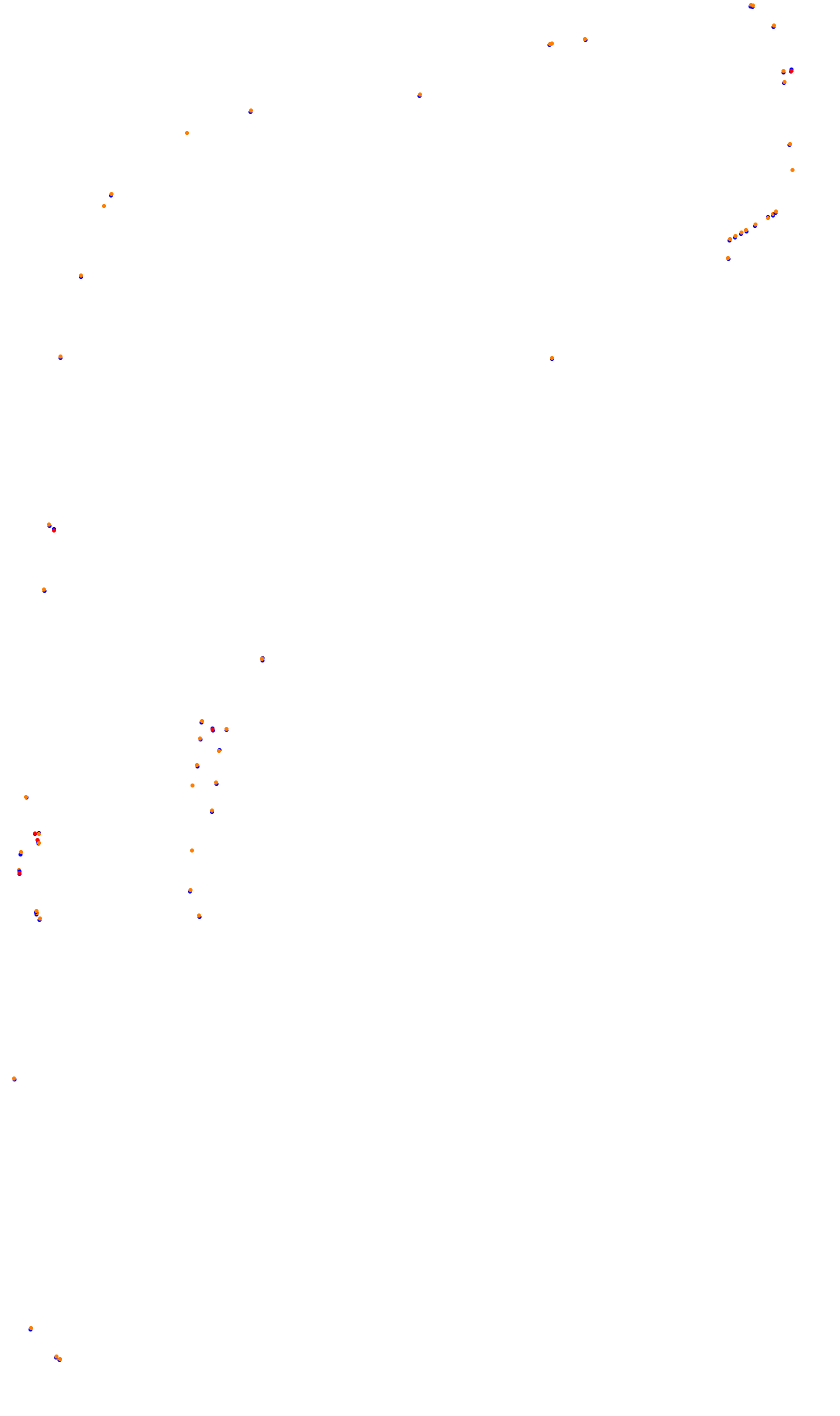 Monza collisions