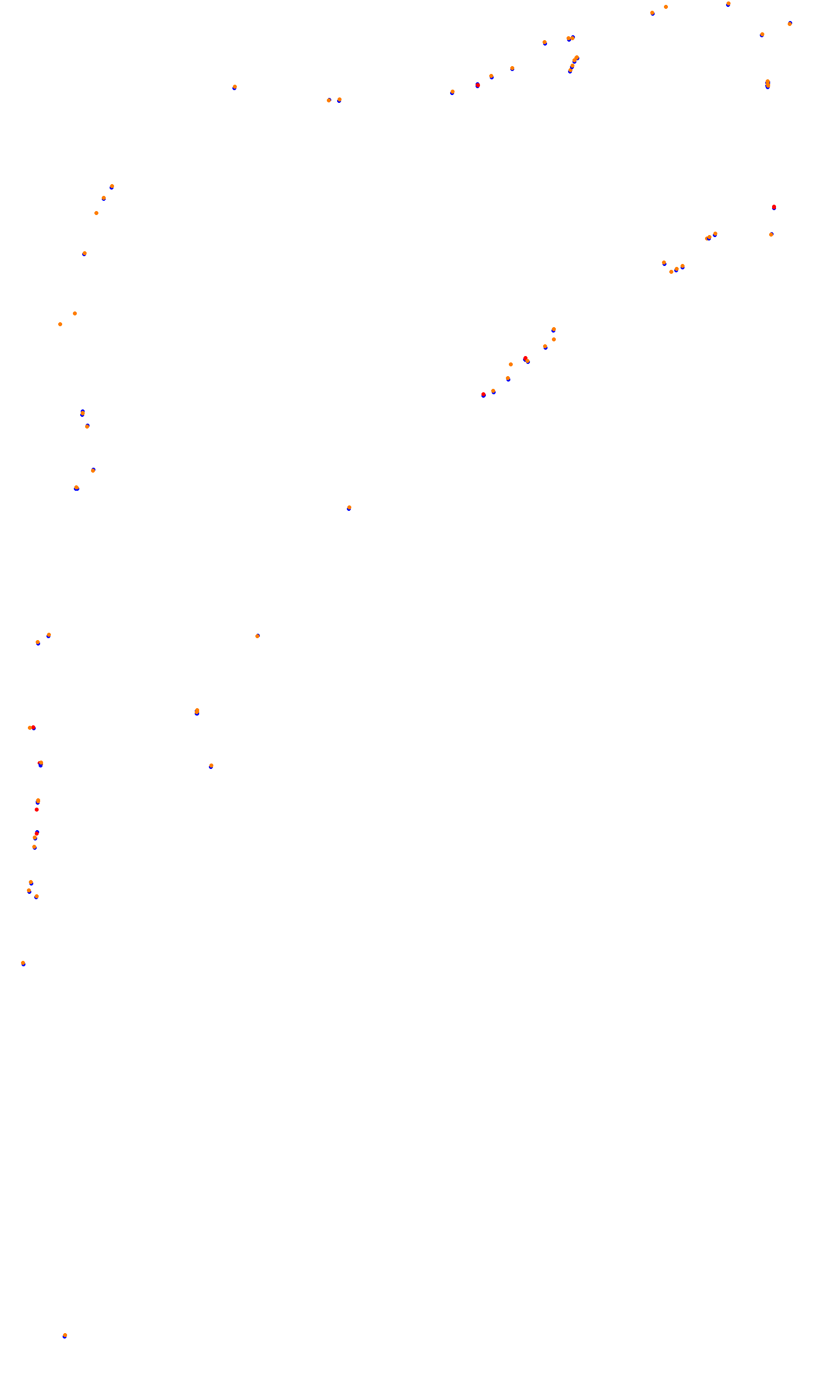 Monza collisions