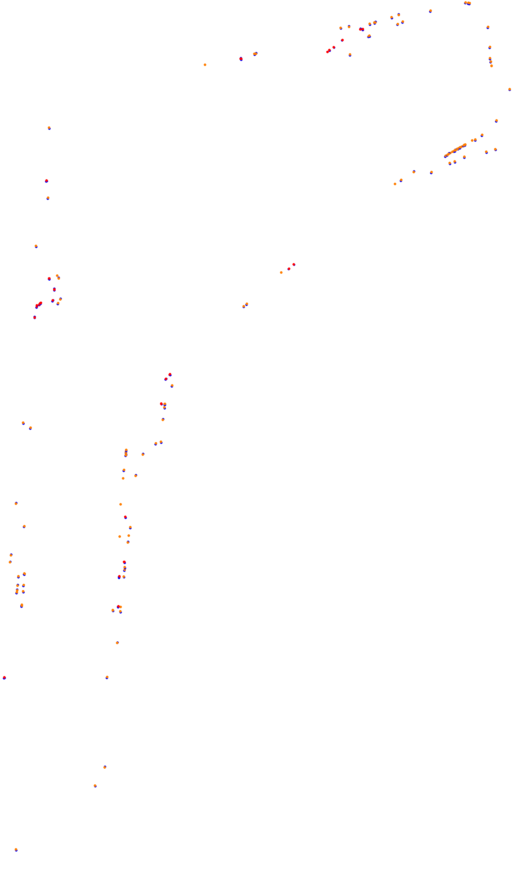 Monza collisions