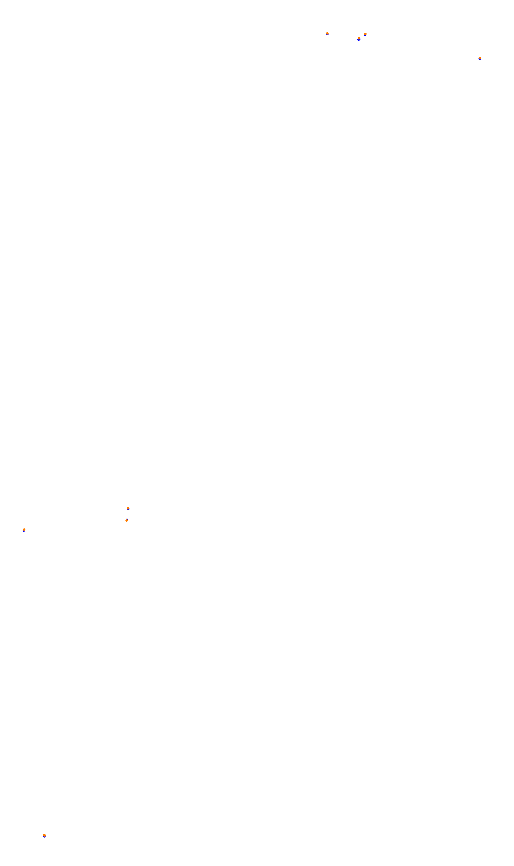 Monza collisions