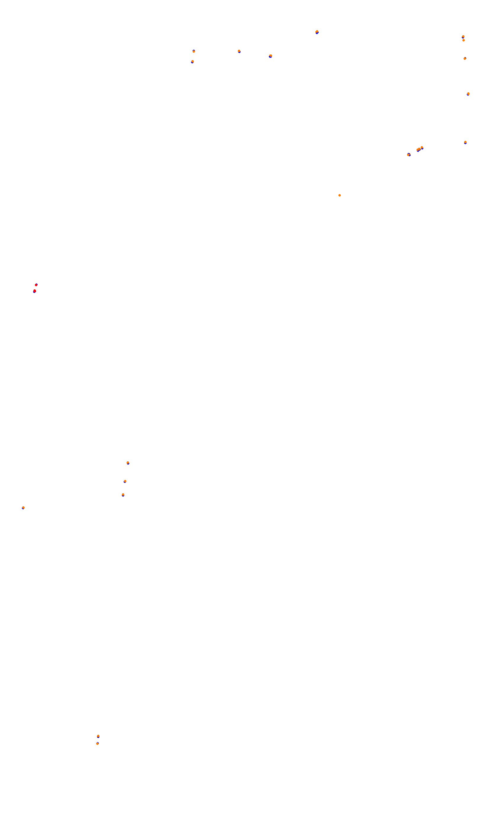 Monza collisions