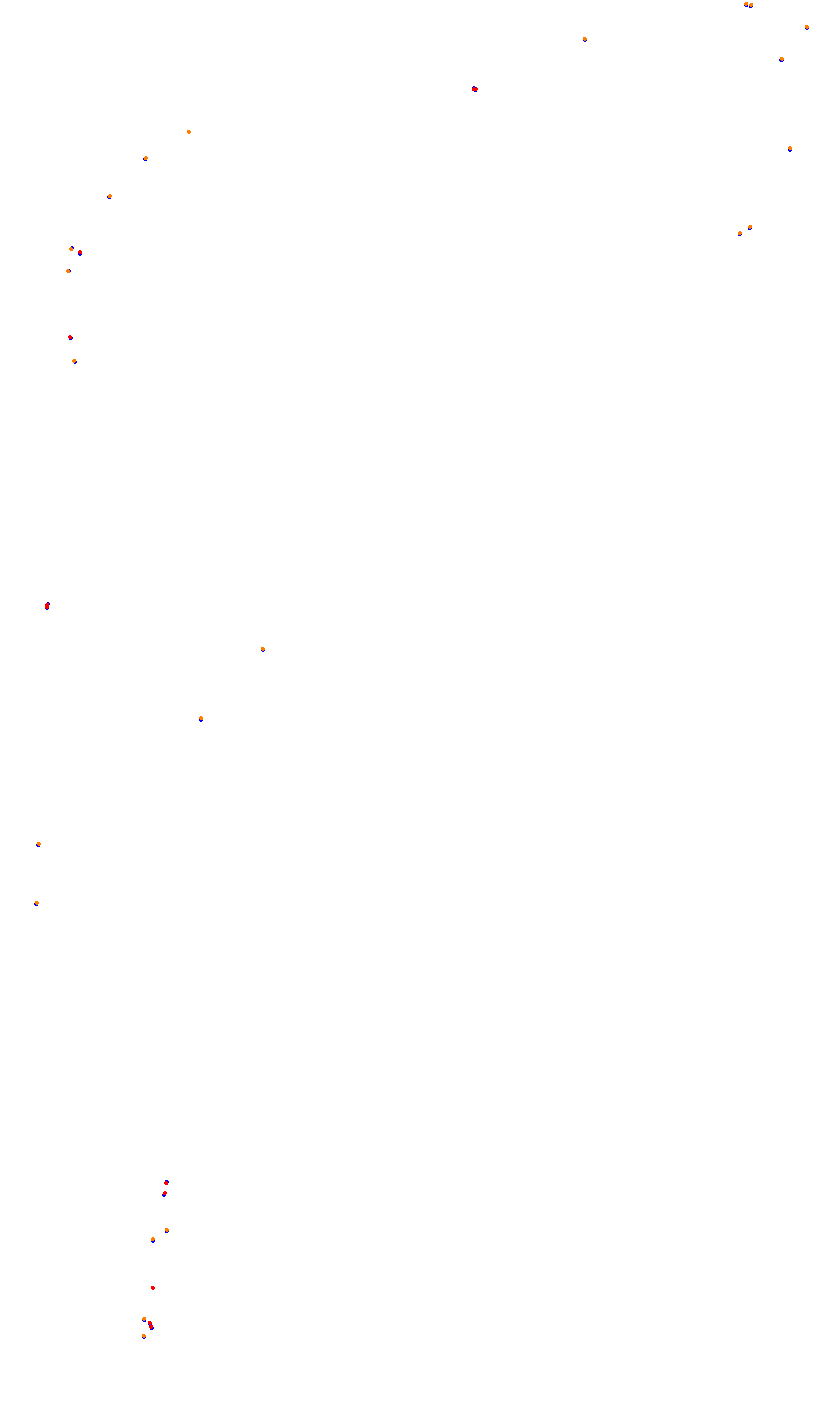 Monza collisions