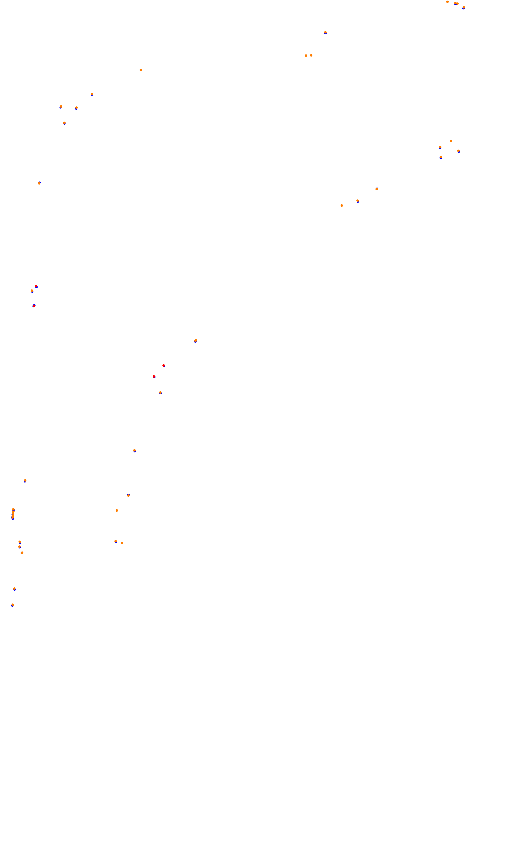 Monza collisions