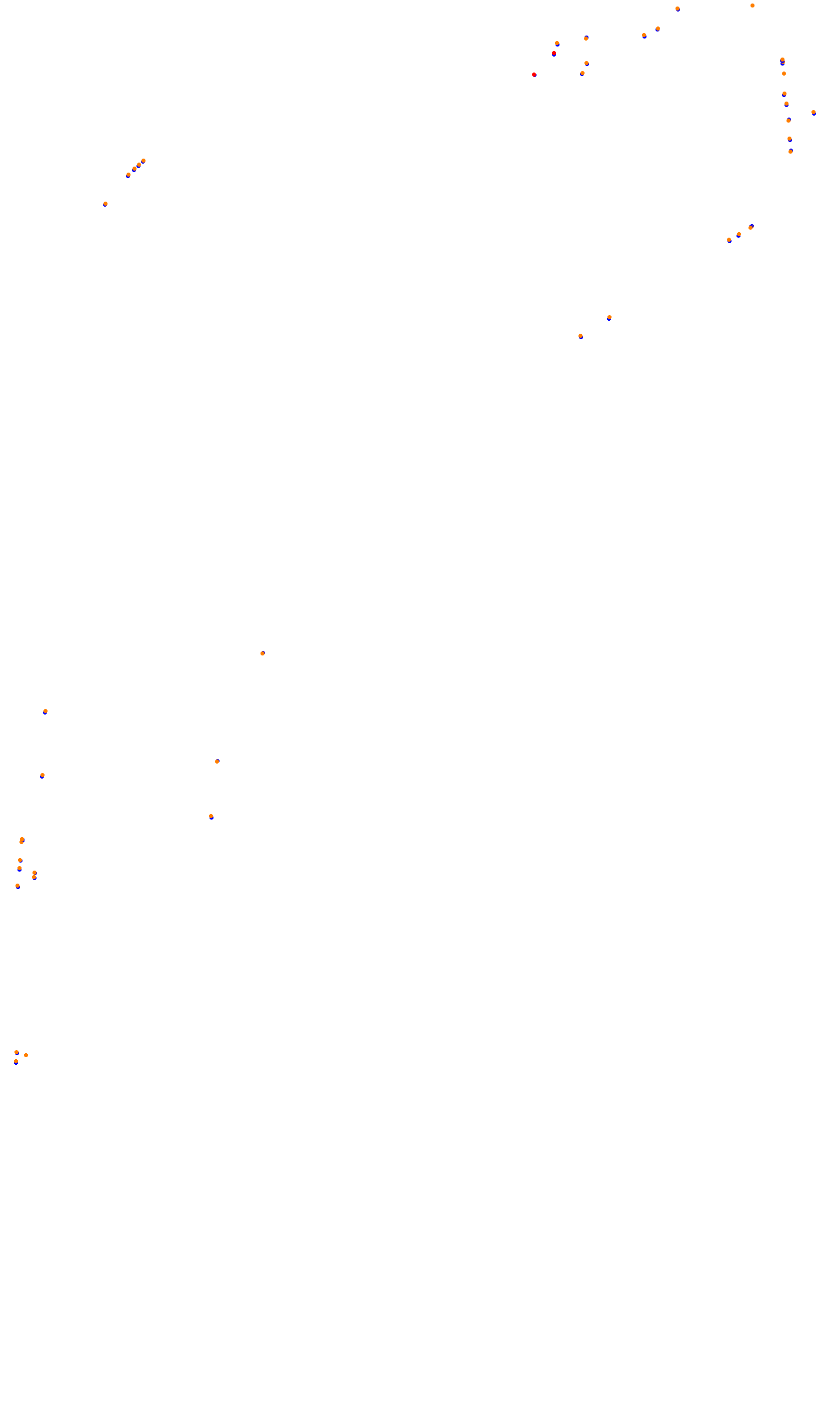 Monza collisions