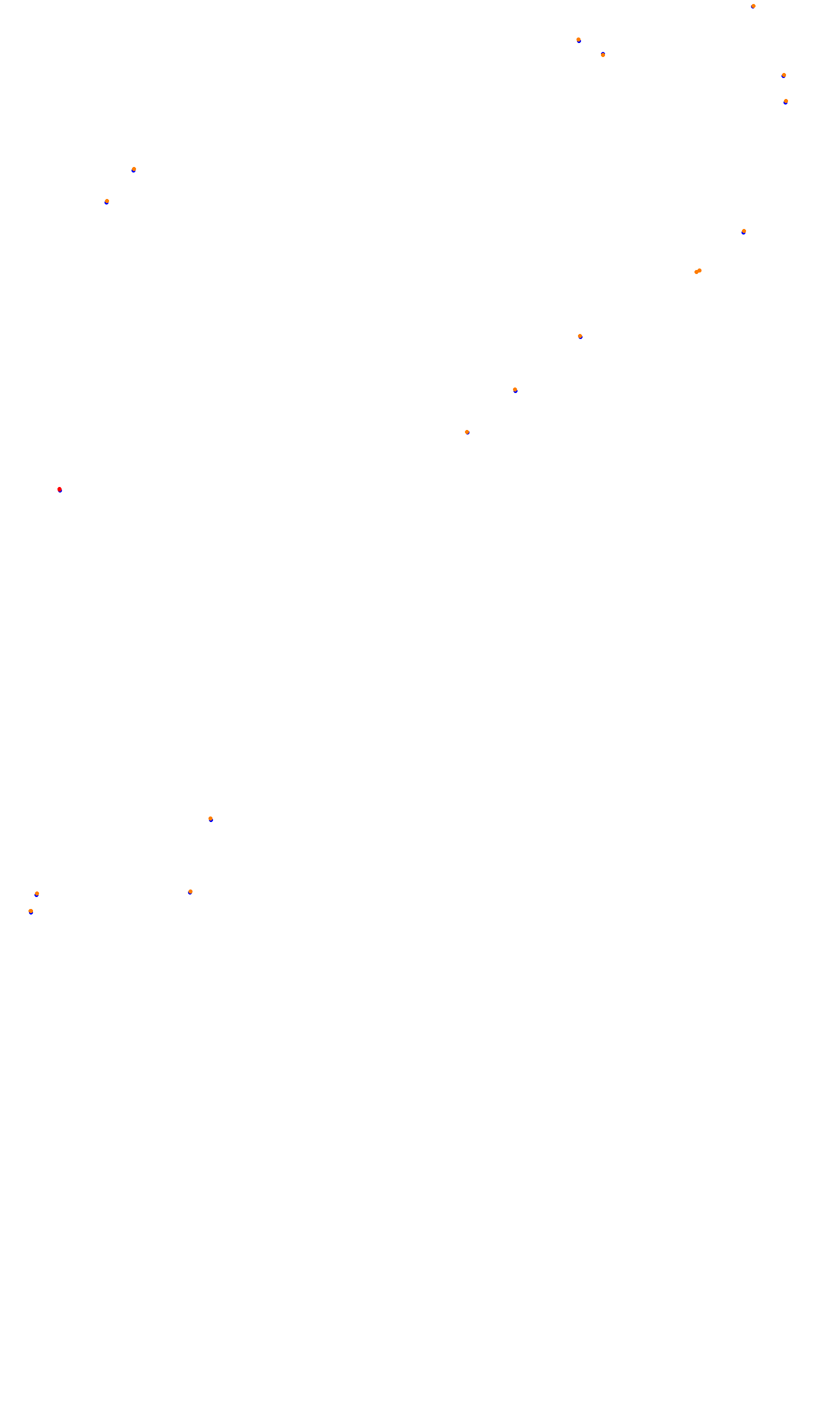 Monza collisions