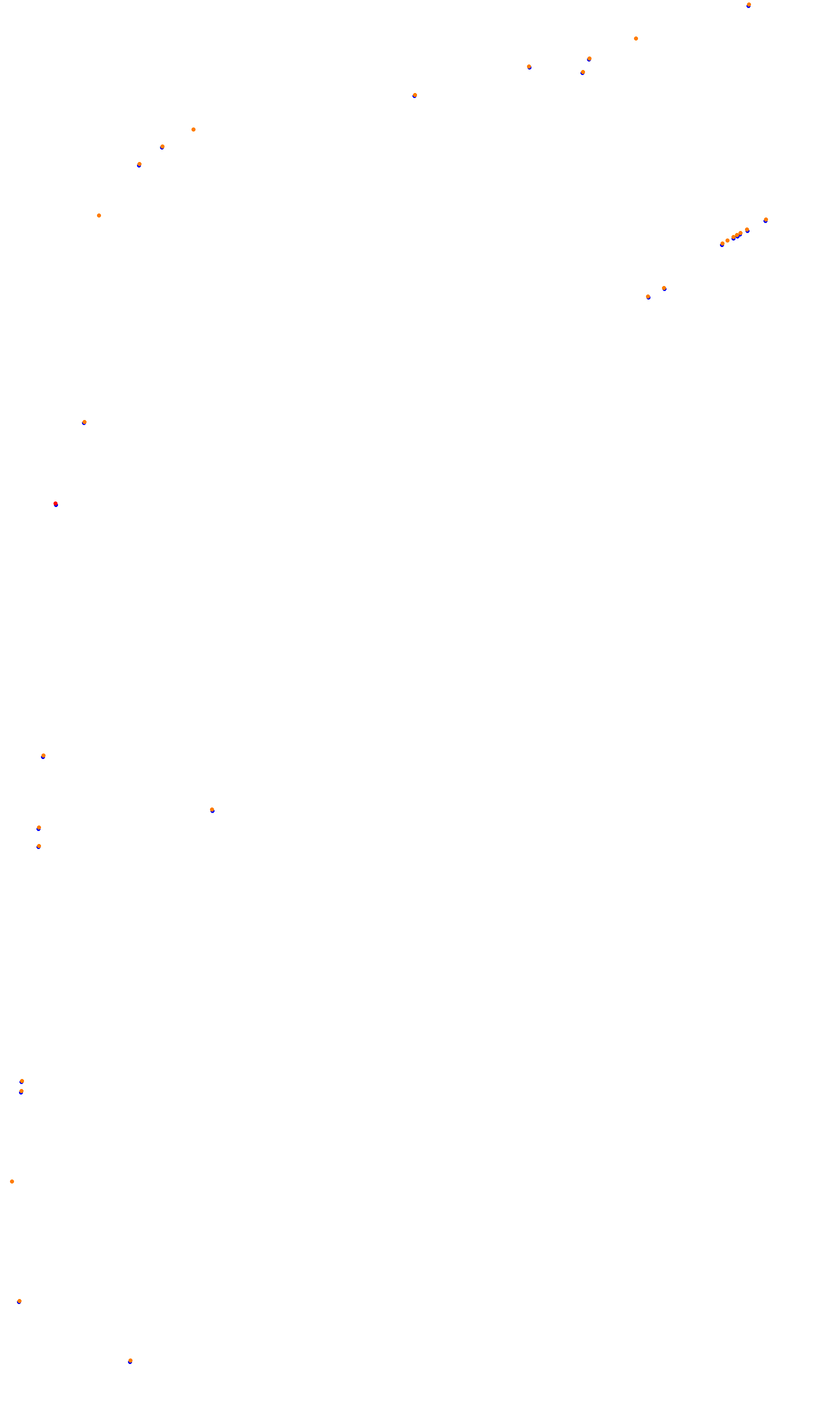 Monza collisions