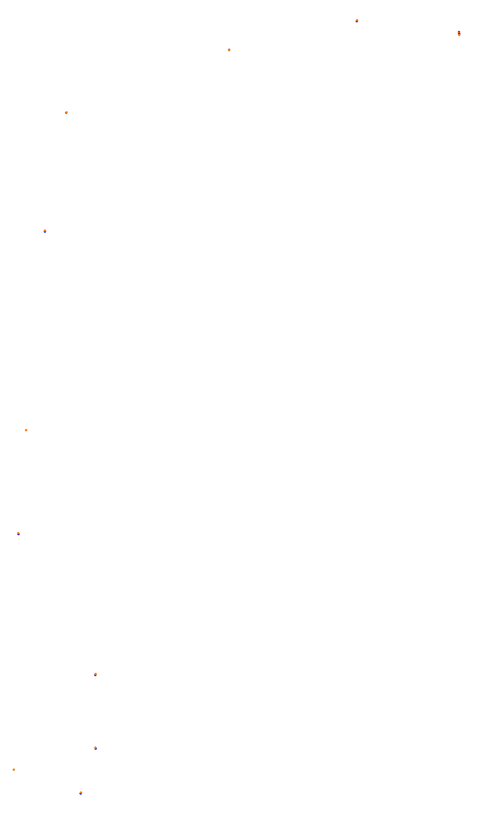 Monza collisions