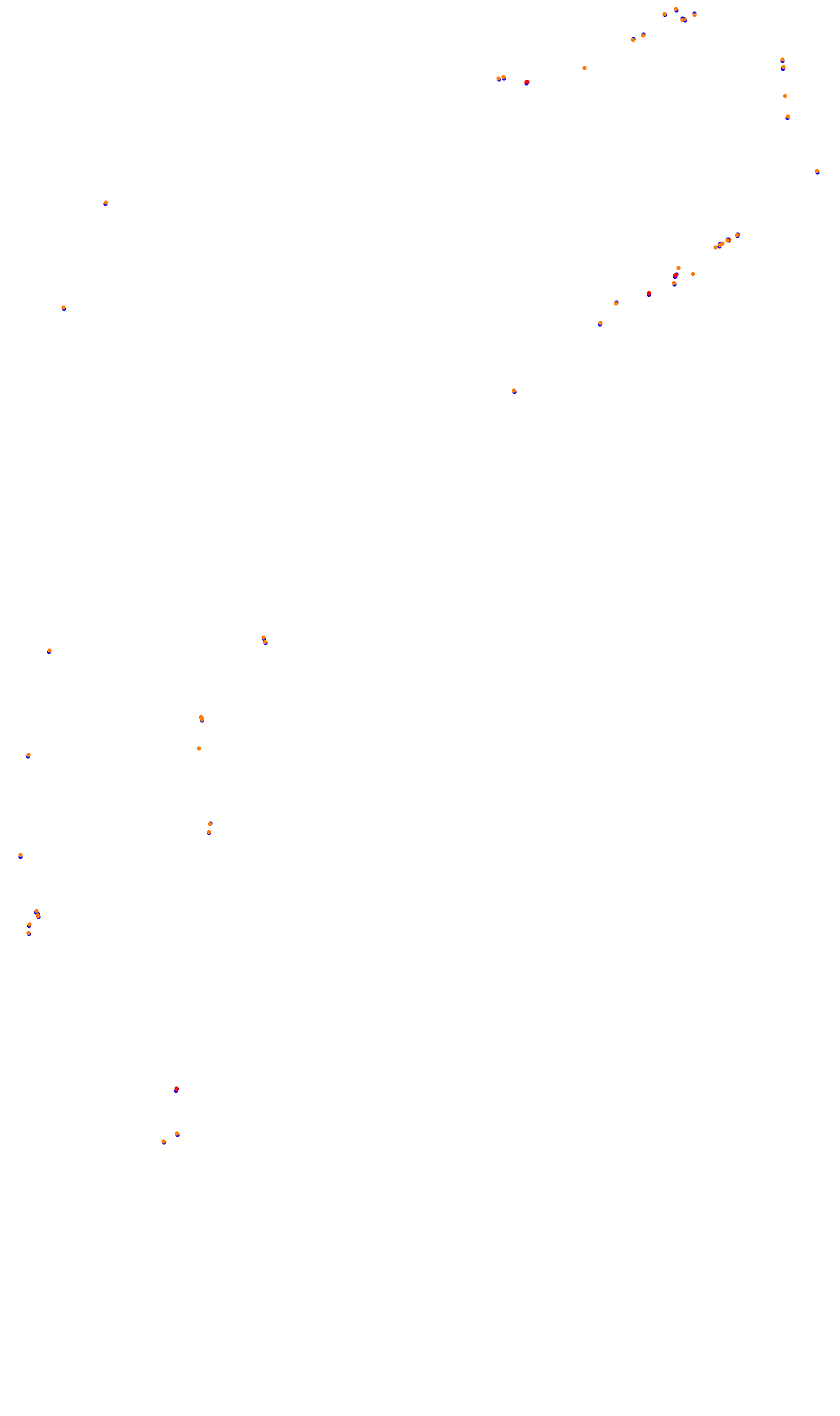 Monza collisions