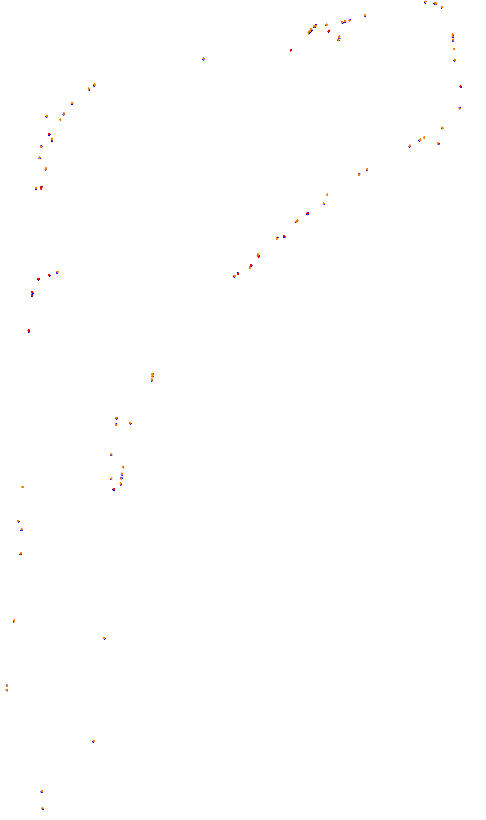 Monza collisions