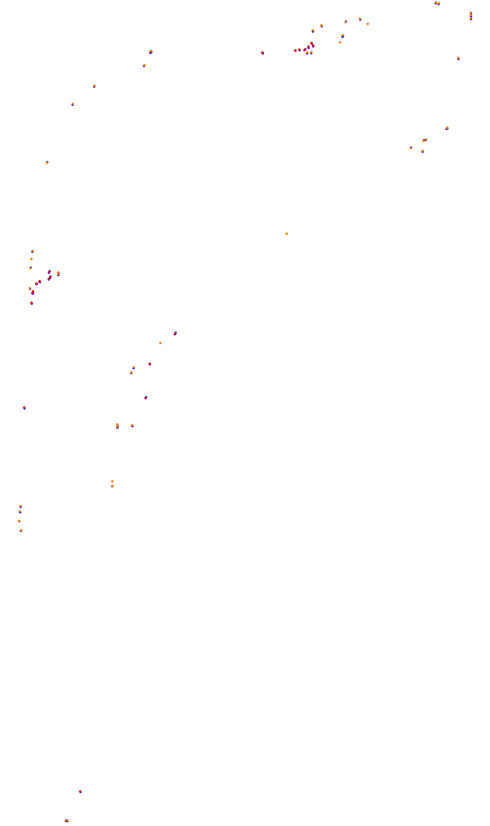 Monza collisions