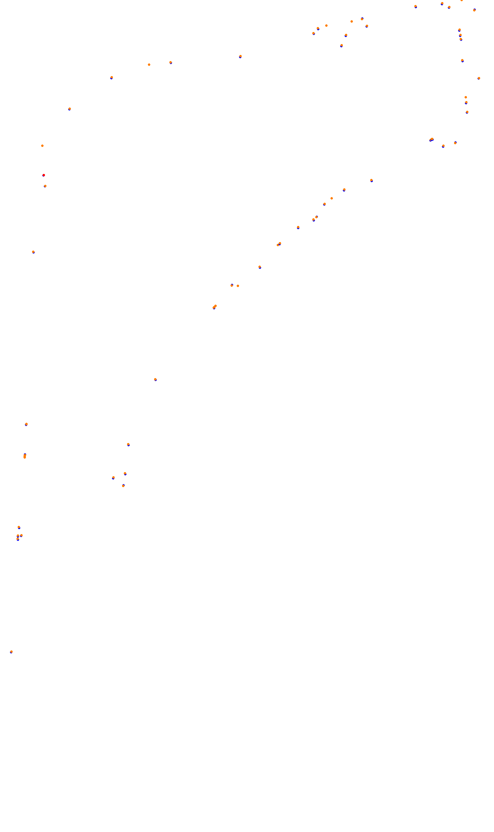 Monza collisions