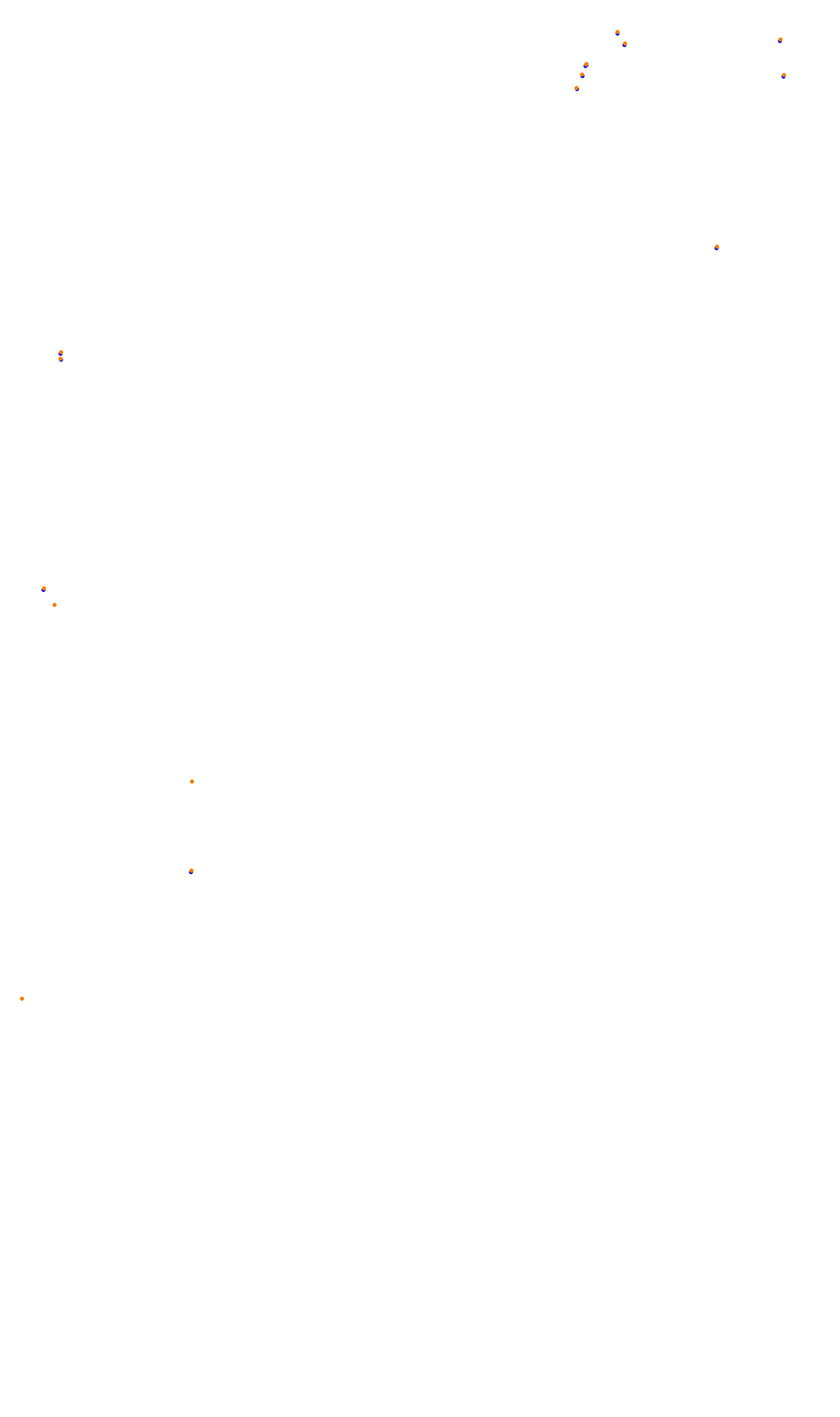 Monza collisions