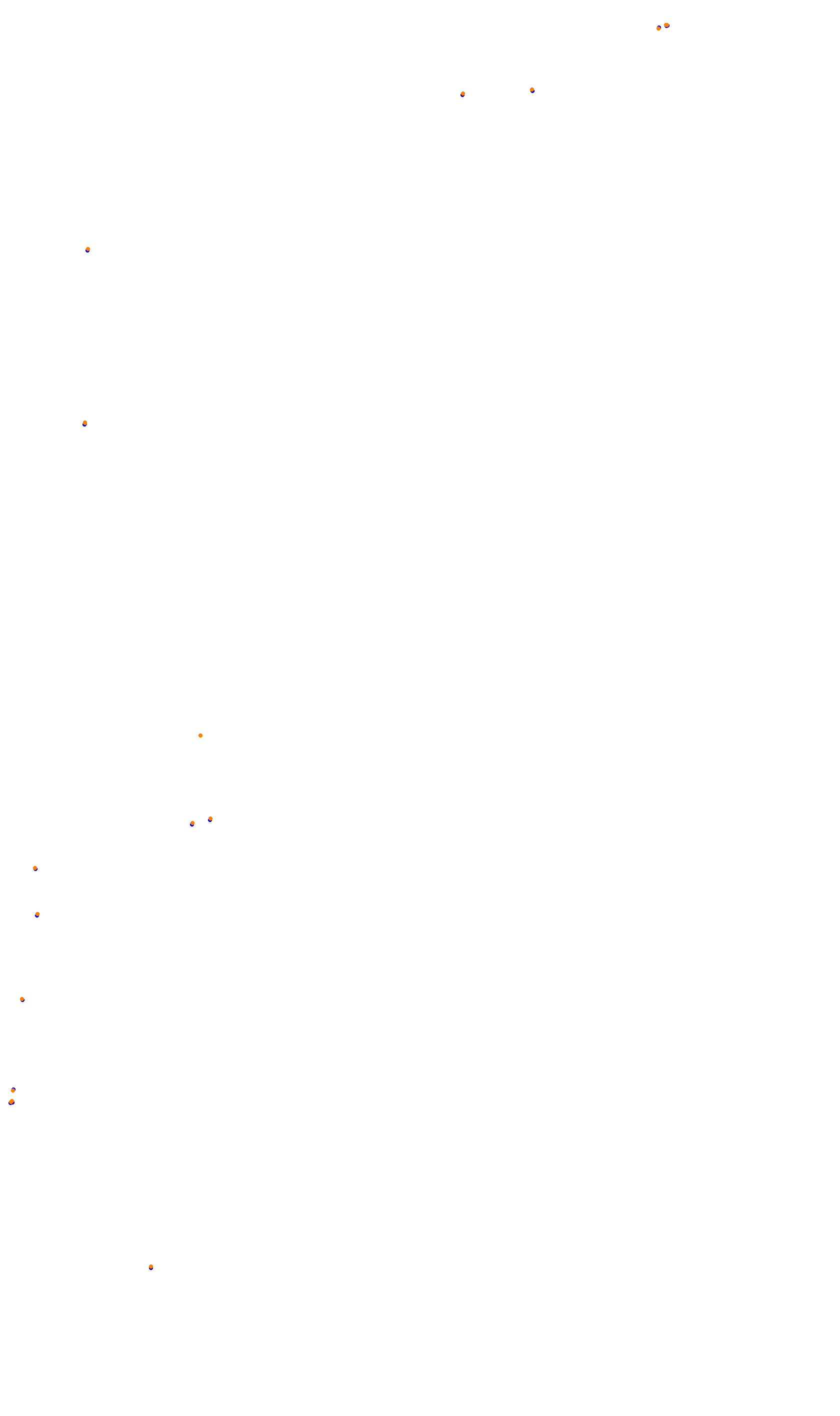 Monza collisions