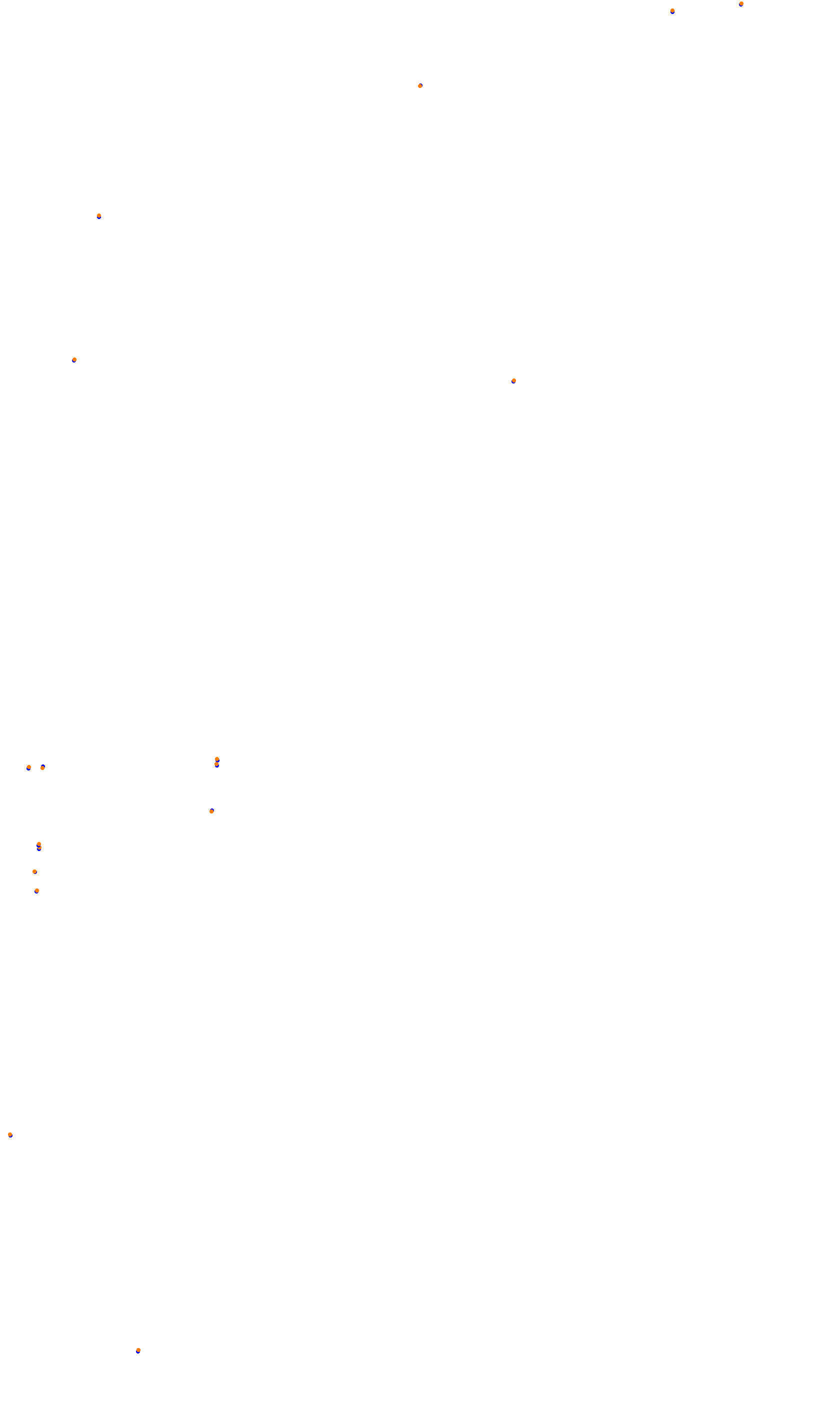 Monza collisions