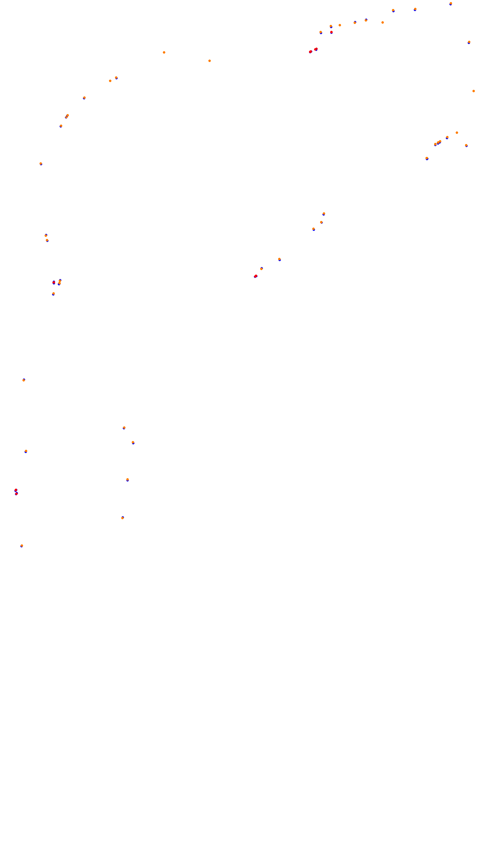 Monza collisions