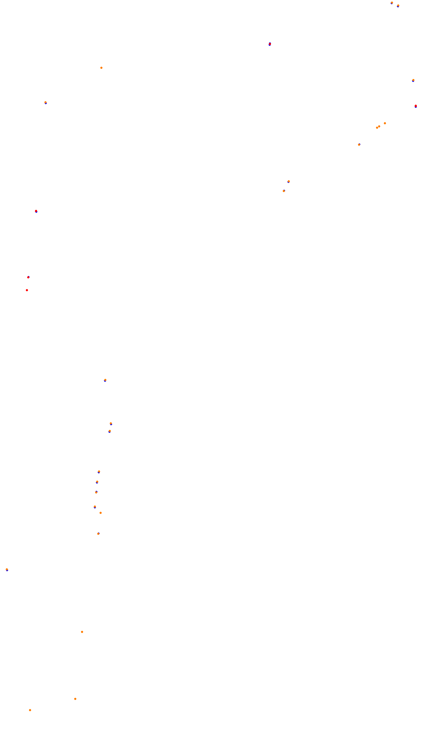 Monza collisions